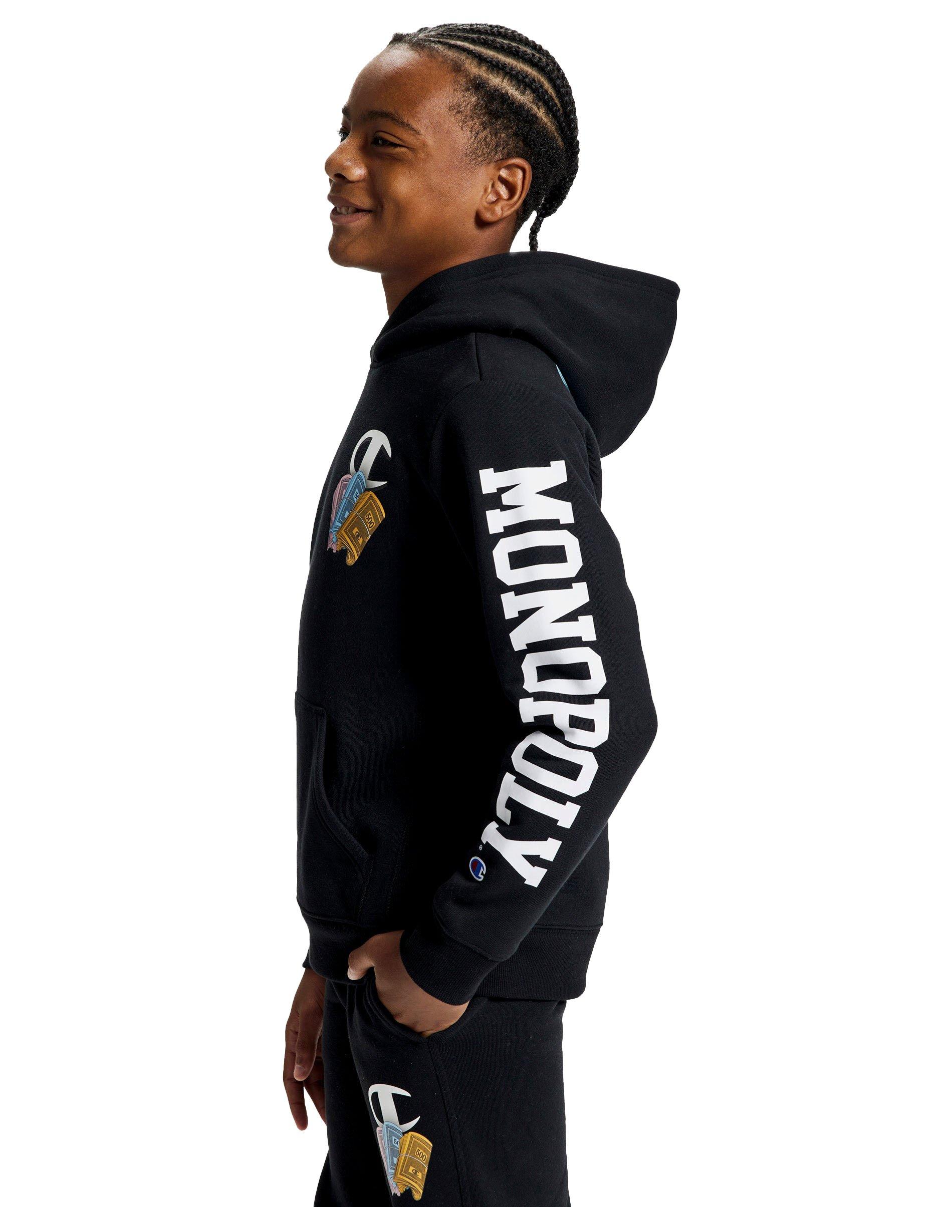 CHAMPION - Men - Monopoly RW Pullover Hoodie - Black - Nohble