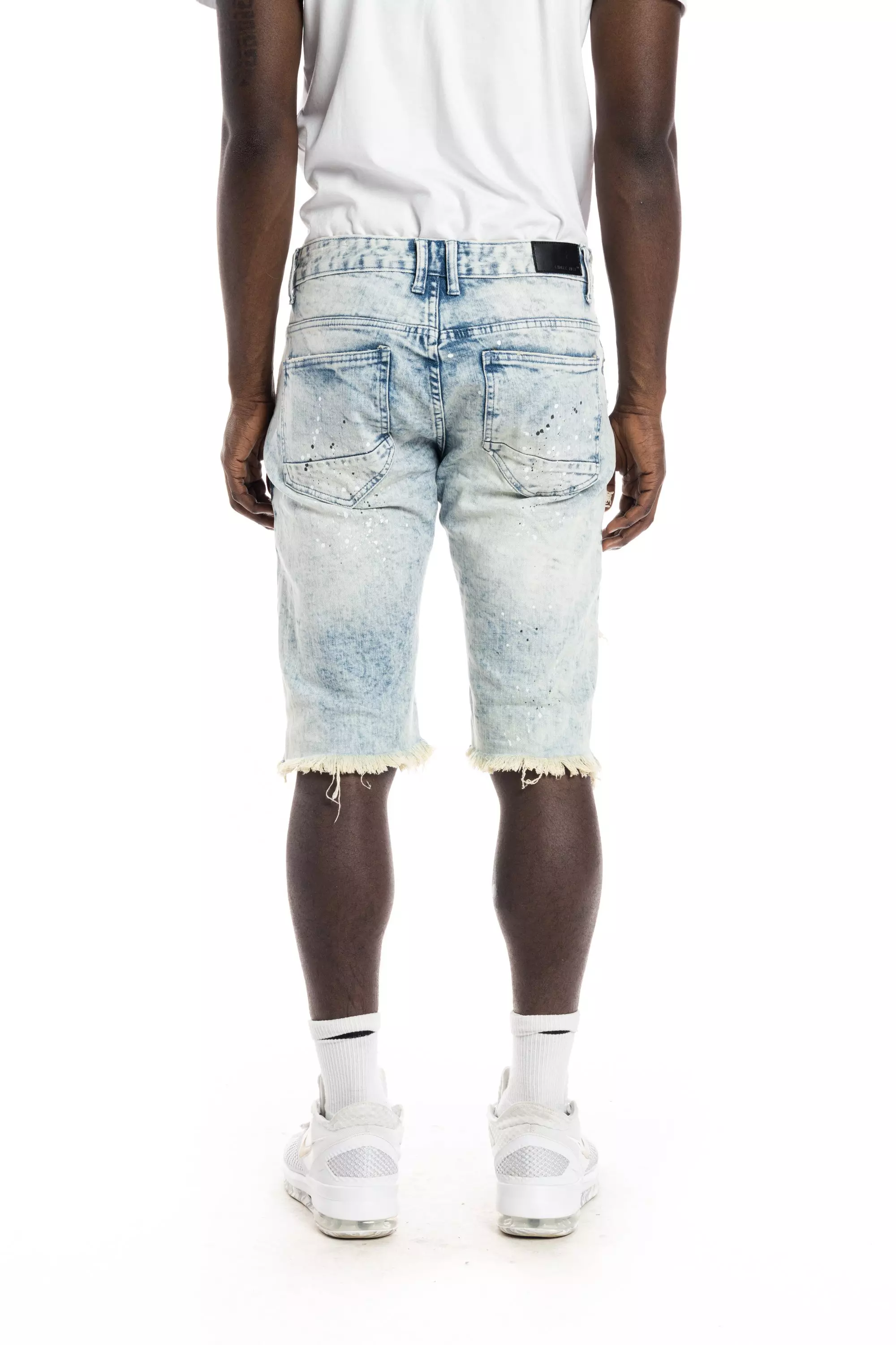 Smoke Rise Essentials Denim Shorts - Hyster Blue - BLUE
