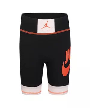 Jordan Girls' Jumpman Basketball Shorts, XL, White/Black