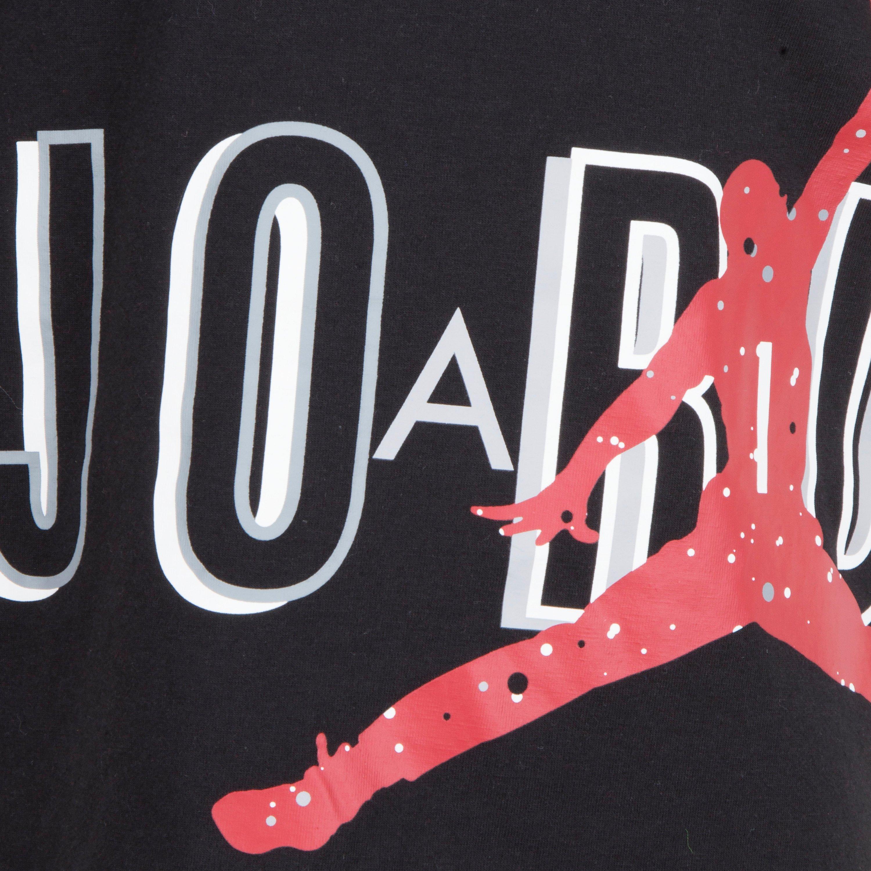 Jordan Little Boys' Speckle Air Jumbled Short Set - Red/Black - RED Thumbnail View 5