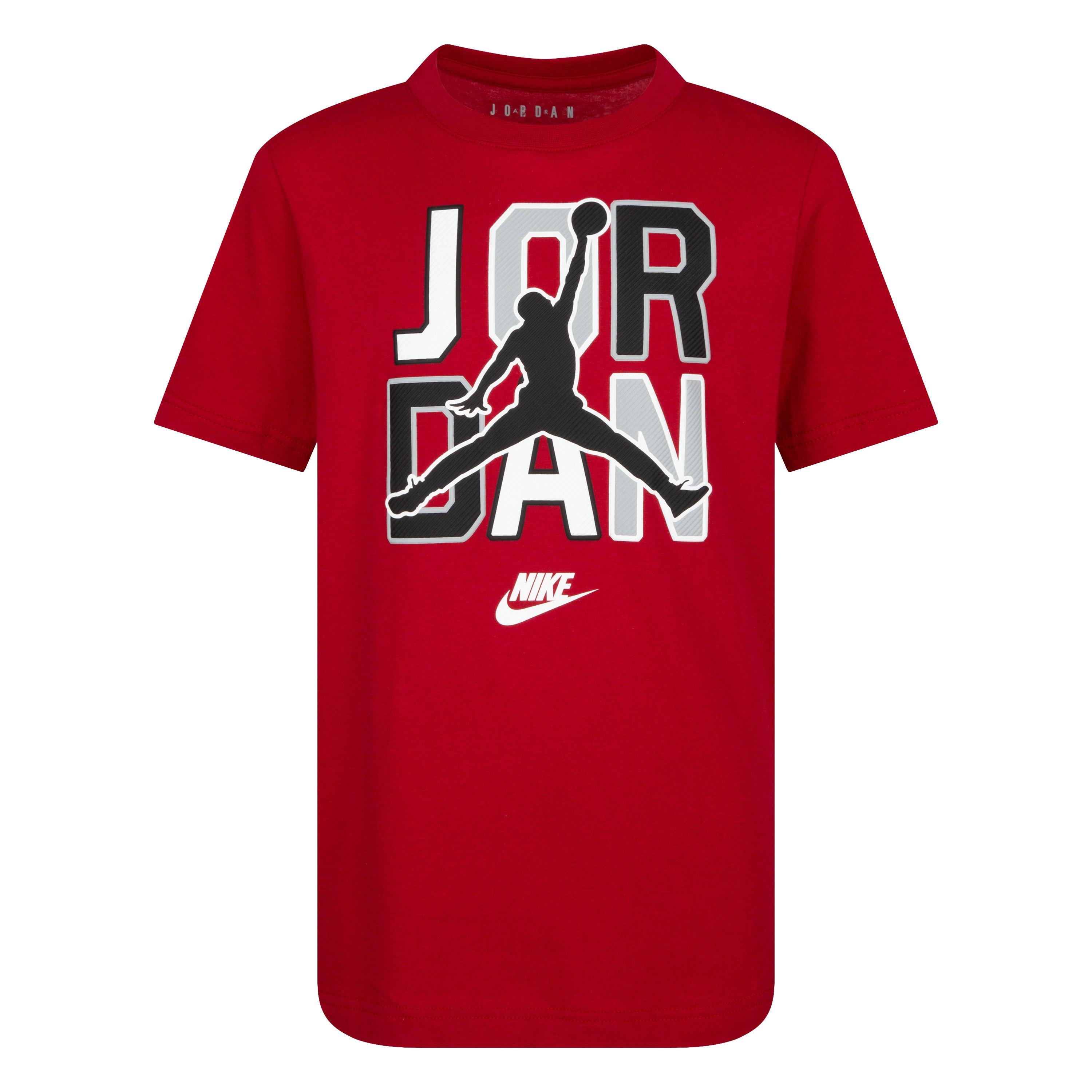 Jordan Big Boys' Sports DNA Tee - Red