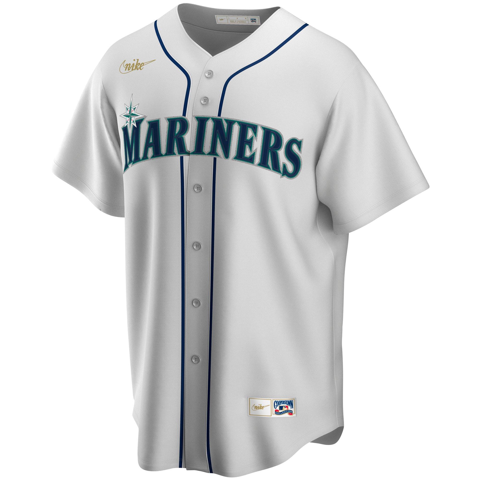 Mlb Seattle Mariners Gray Men's Short Sleeve V-neck Jersey - M : Target