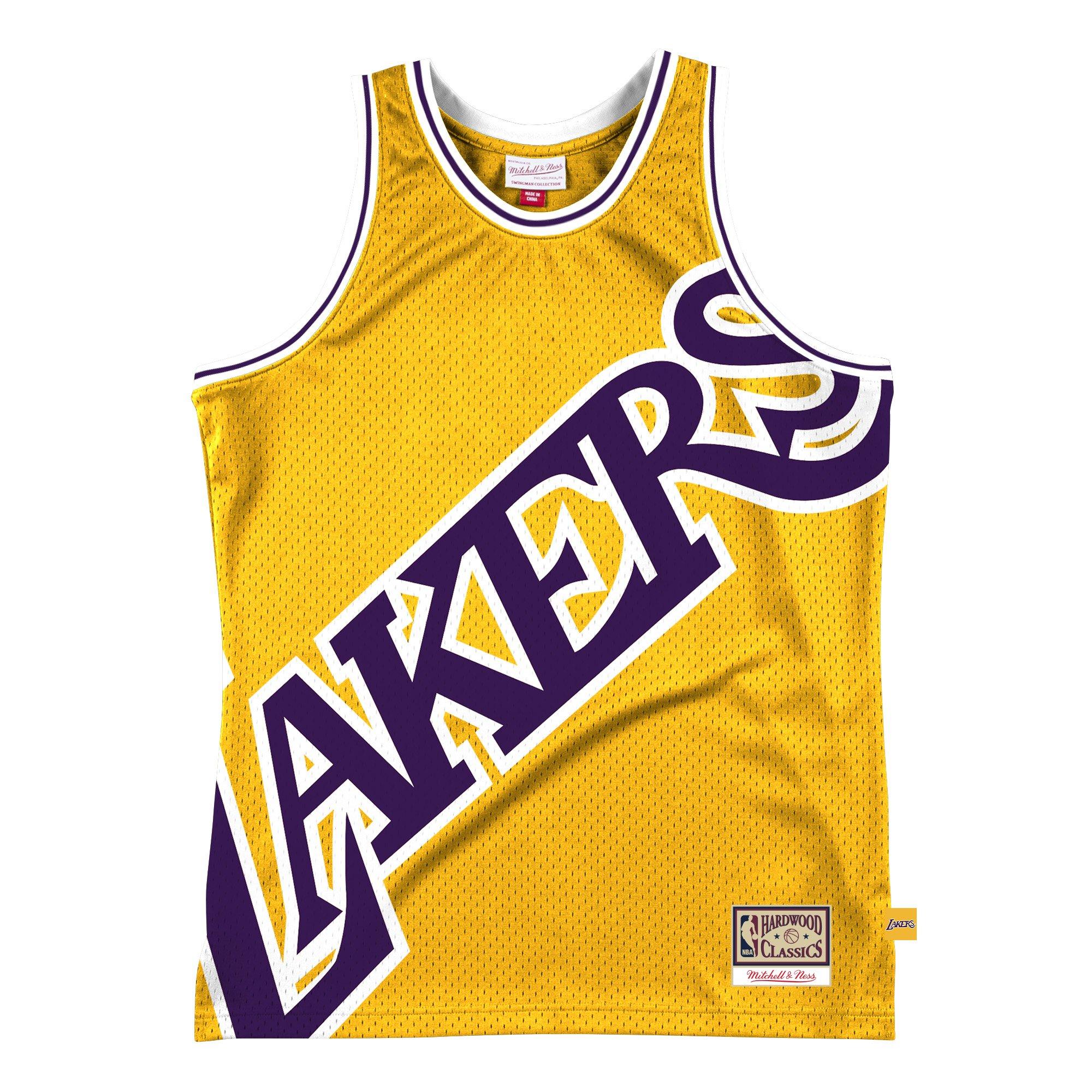 Los Angeles Lakers NBA Big Face Fashion Tank 5.0 By Mitchell