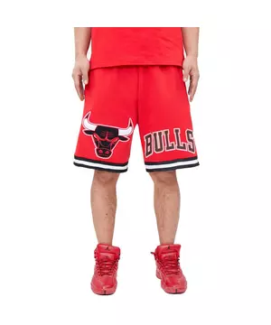 NBA Men's Chicago Bulls Red Shorts 