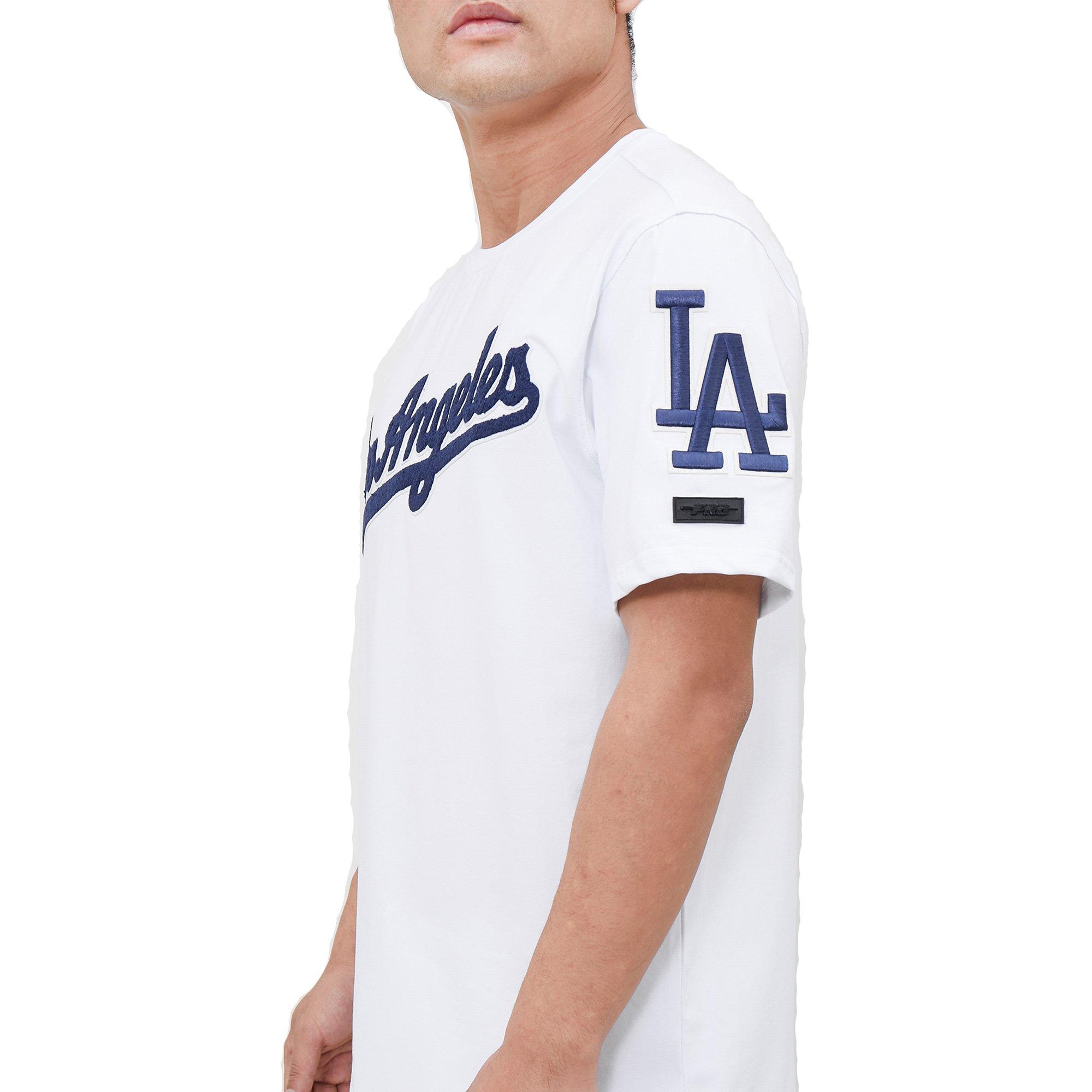 Pro Standard Men's Los Angeles Dodgers Drip T-Shirt - Brown - Hibbett