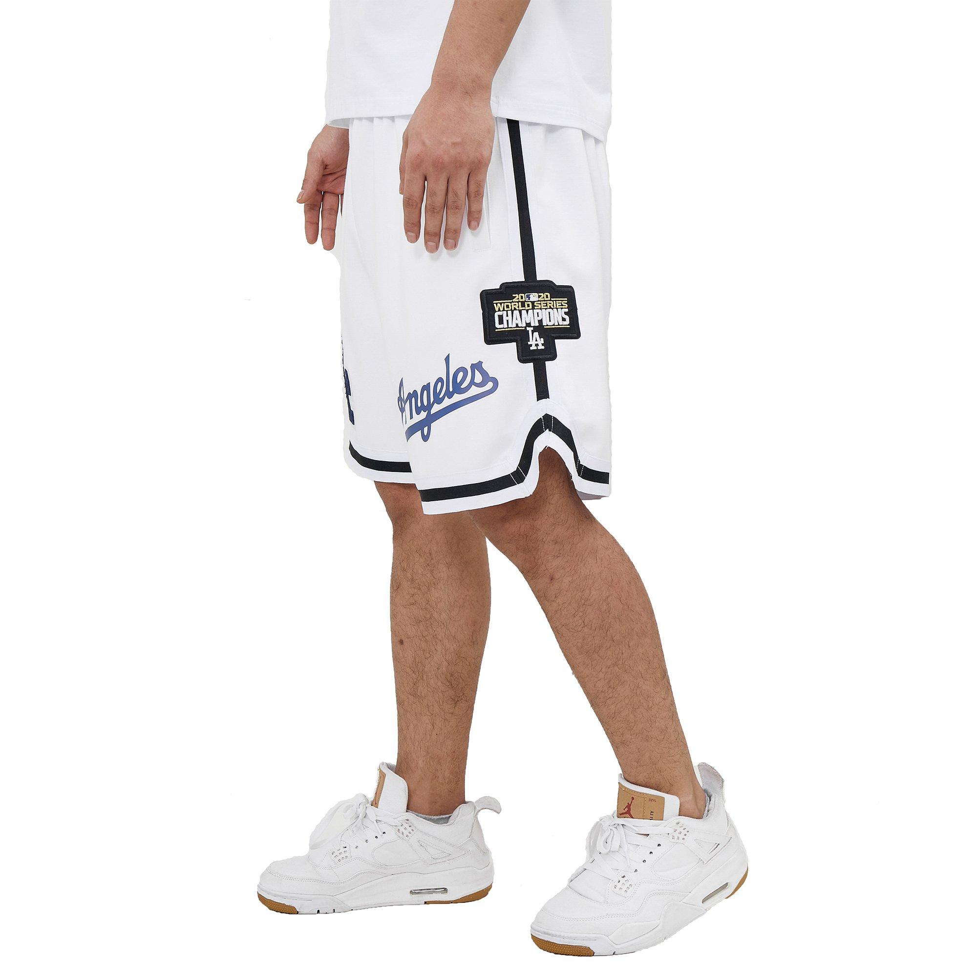 Outerstuff Youth Gray Los Angeles Dodgers 7th Inning Stretch Shorts