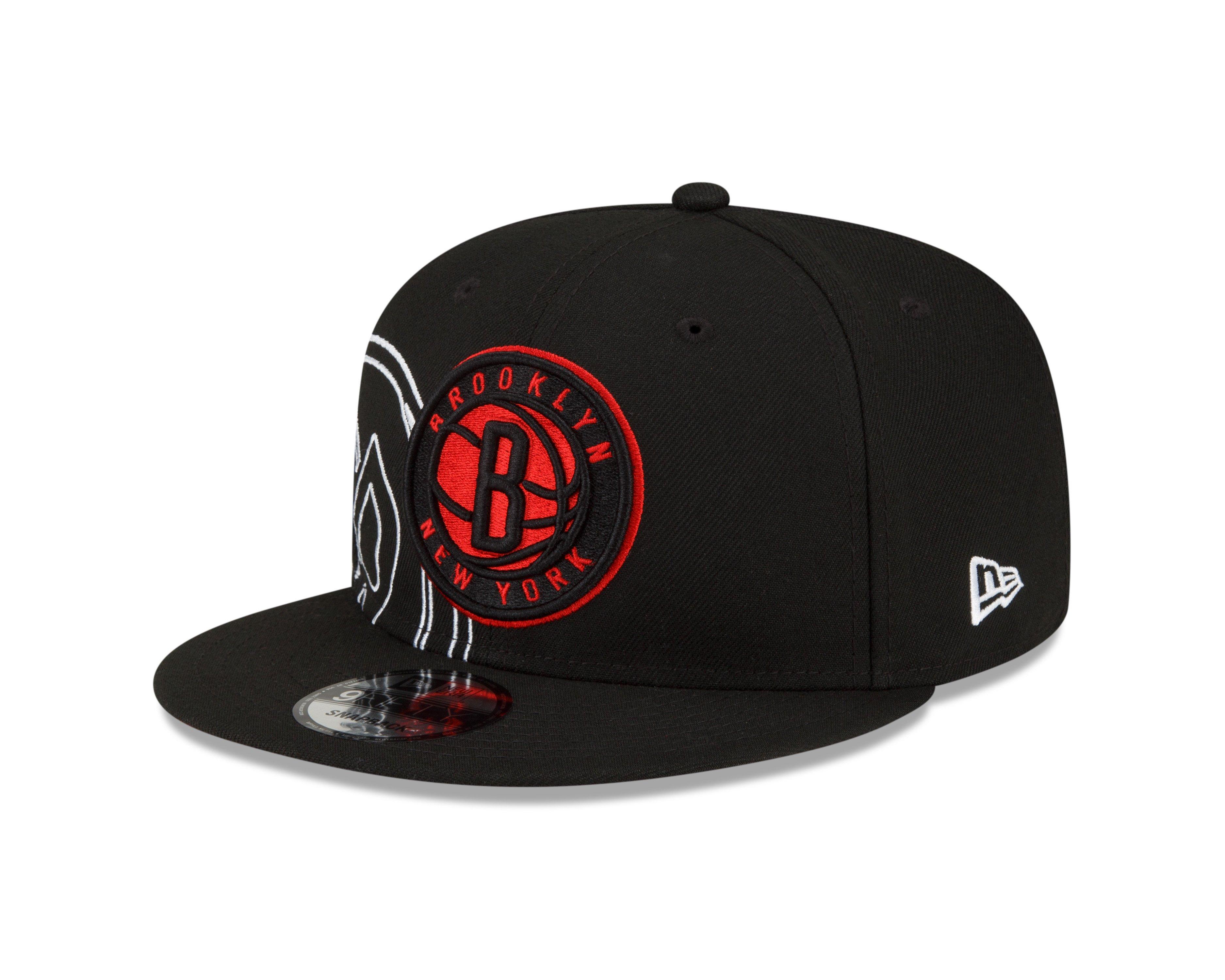 Brooklyn Nets Smoke Out 9Fifty New Era Fits Snapback Hat