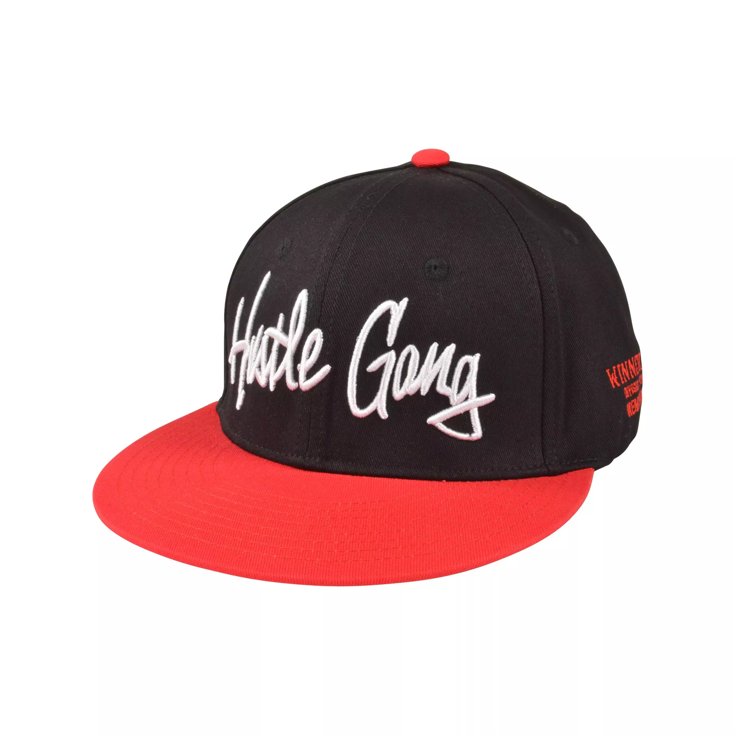 Hustle Gang Winner Takes All Flex Fit Hat - Black - BLACK