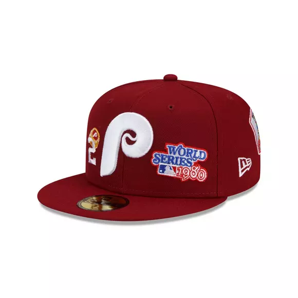 New Era Philadelphia Phillies Cooperstown Count The Rings 59FIFTY Fitted Hat  - Hibbett