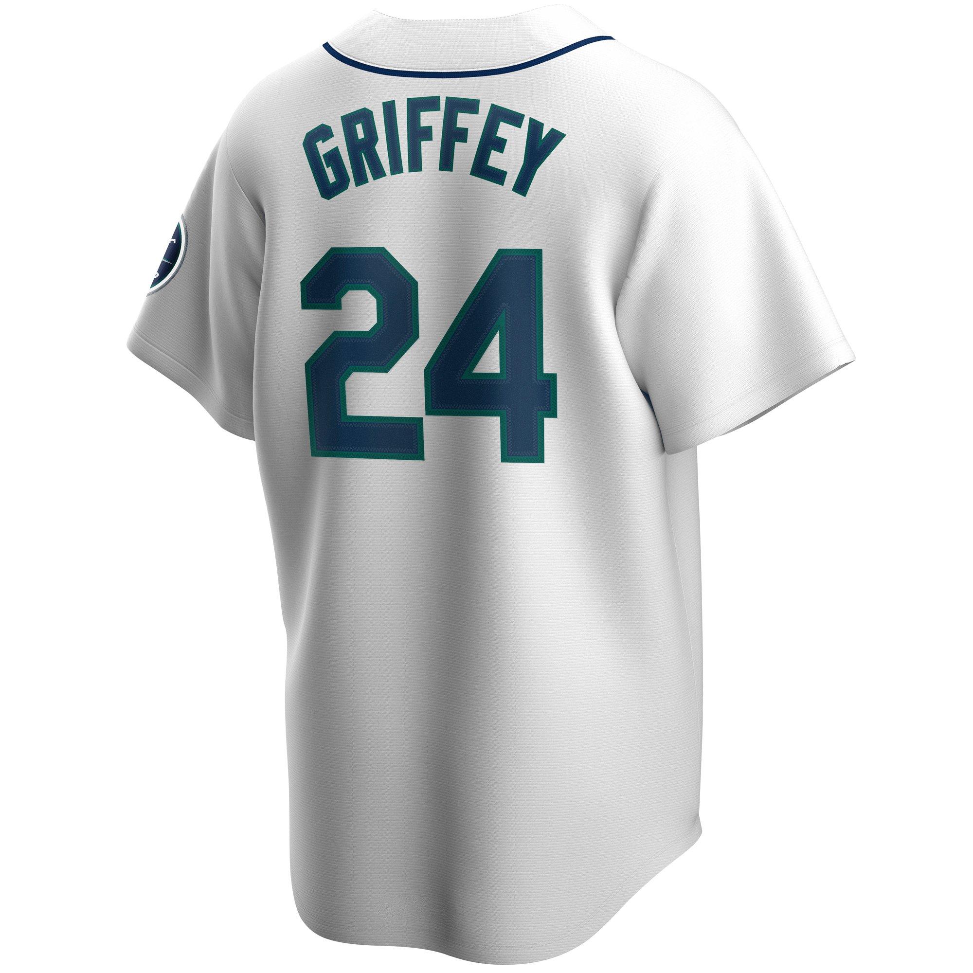Qoo10 - #24 Ken Griffey Jr Jersey Seattle Mariners Baseball Jerseys green  Gray : Sports Equipment