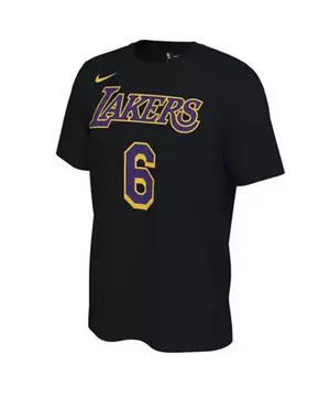 Nike Men's Los Angeles Lakers Lebron James #6 Name & Number T-Shirt -  Hibbett