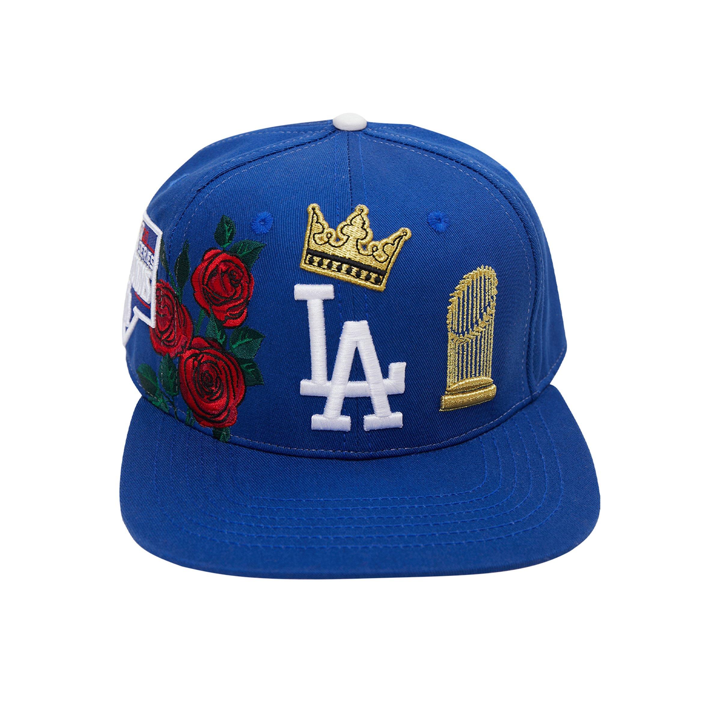 Pro Standard Los Angeles Dodgers Double Front Rose Snapback Hat