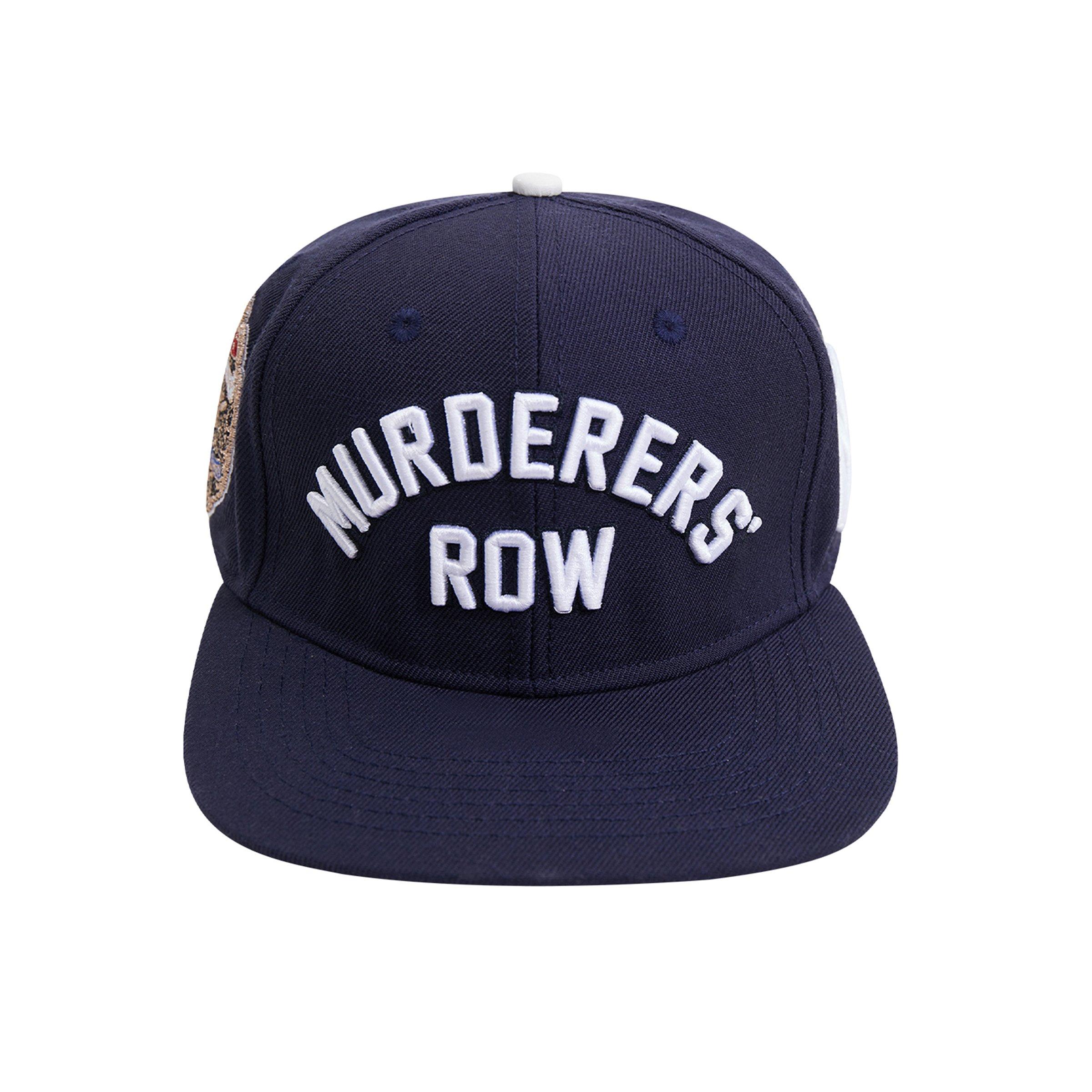 New York Yankees MURDERERS ROW CALLOUT Navy Fitted Hat