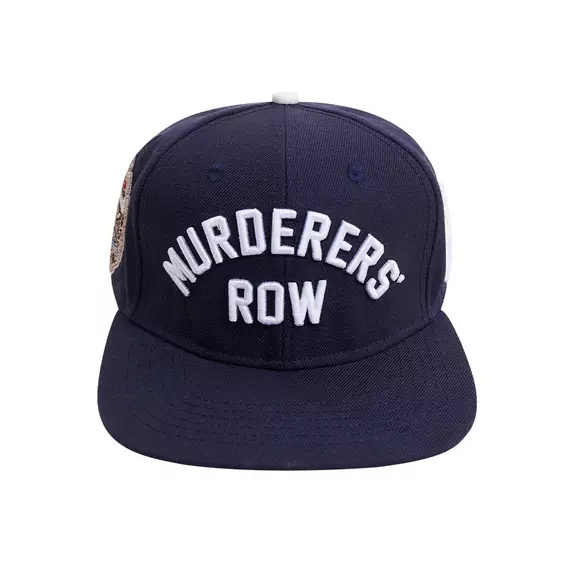 MURDERERS ROW New York Yankees New Era 59Fifty Fitted Hat (Navy Red Gray  Under Brim)
