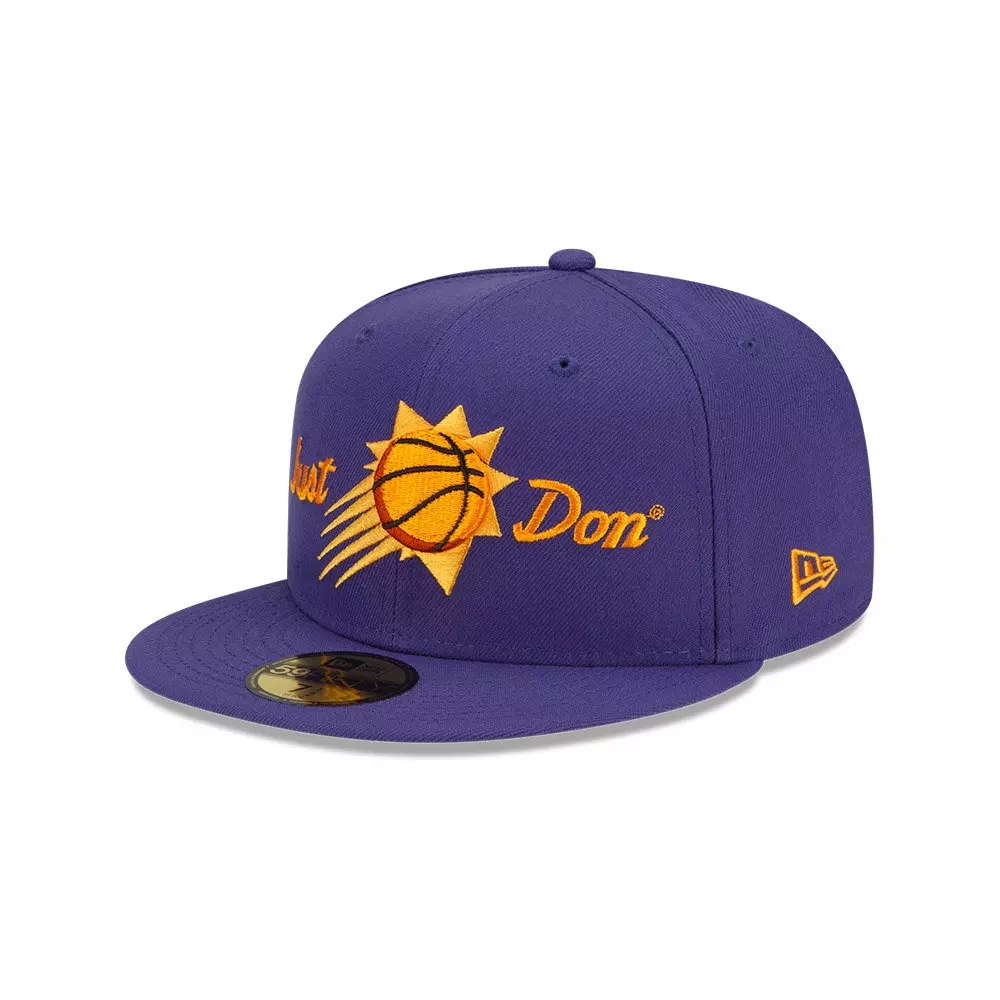 New Era Phoenix Suns Just Don NBA 59FIFTY Fitted Hat - PURPLE