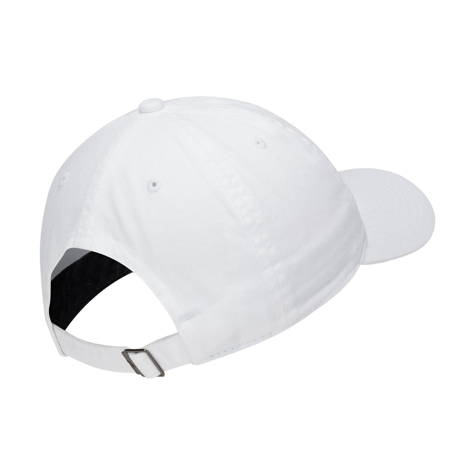 Nike Youth Heritage86 Futura Adjustable Hat - White - Hibbett