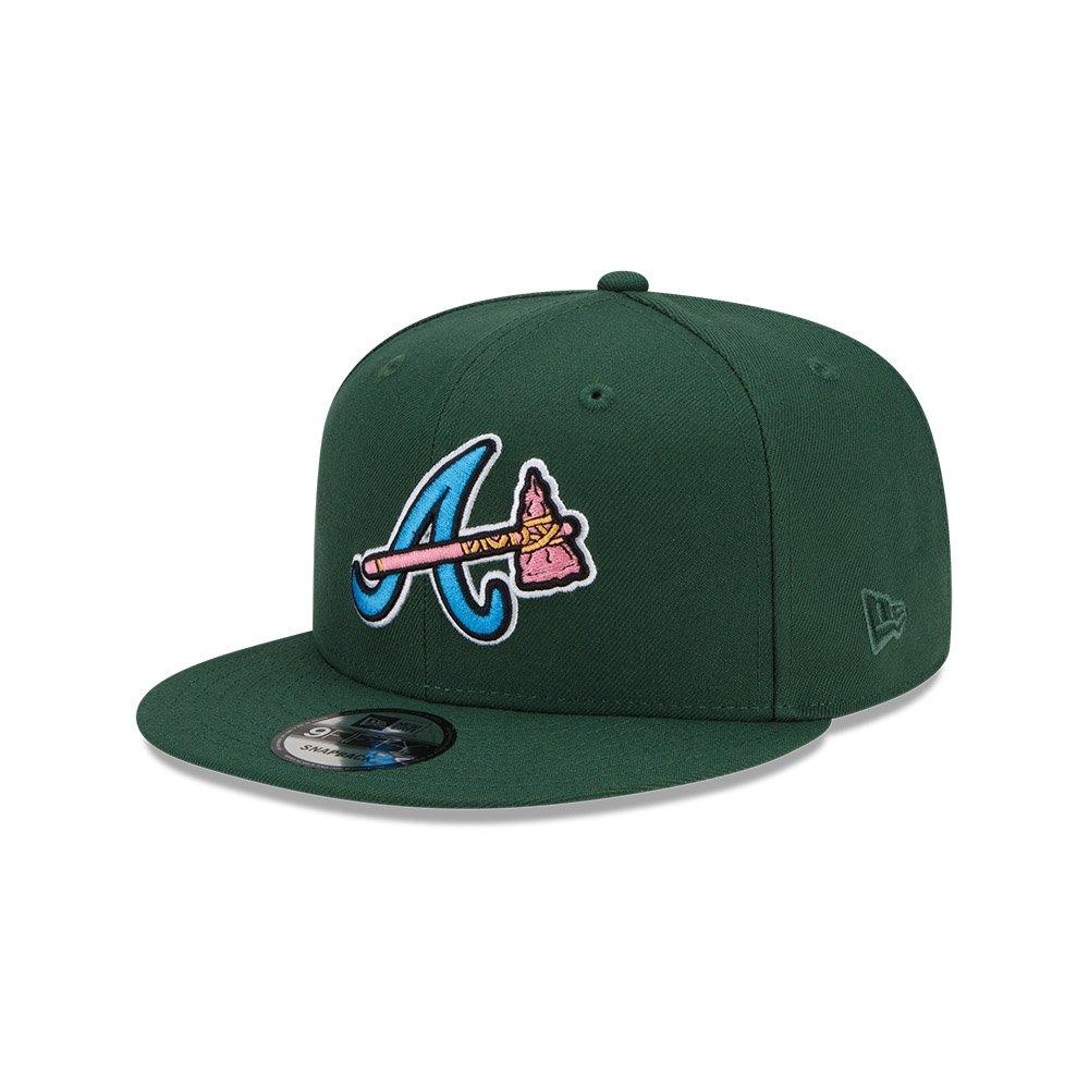 Atlanta Braves New Era World Class Back Patch 59FIFTY Fitted Hat