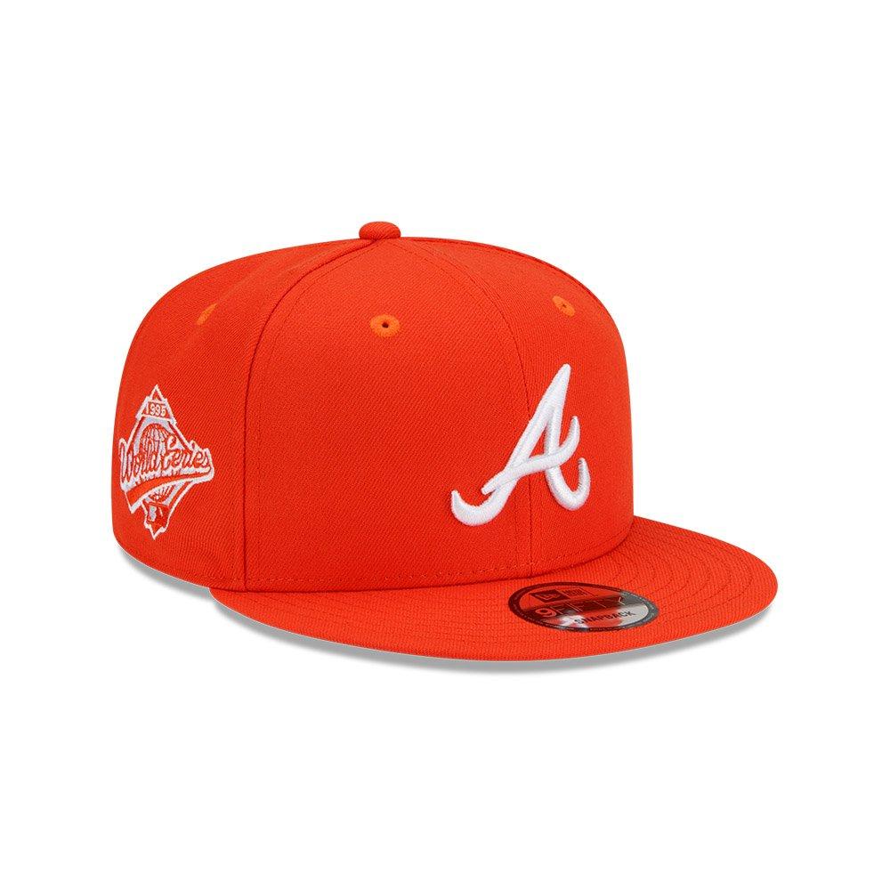 New Era Atlanta Braves 9FIFTY Commemorative '95 World Series Snapback Hat -  Fight Orange