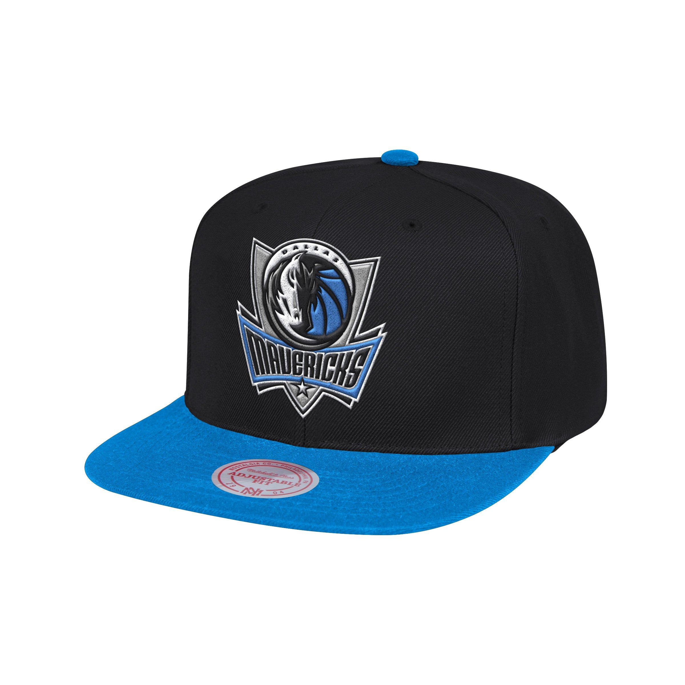  Mitchell & Ness Dallas Mavericks NBA Core Basic Snapback Hat  Adjustable Cap HWC - Black : Sports & Outdoors