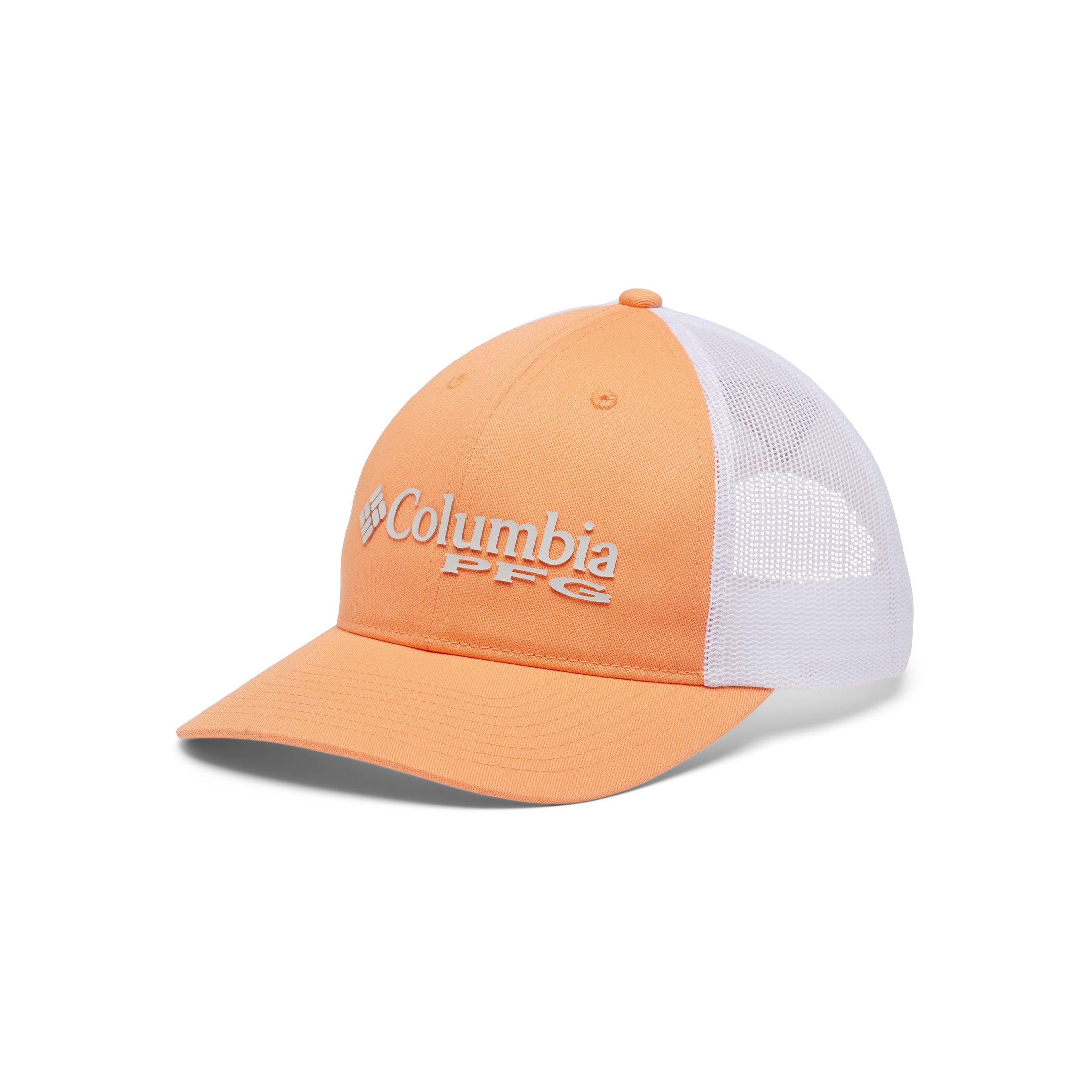 Columbia PFG Trucker Snapback Hat - Orange - Hibbett