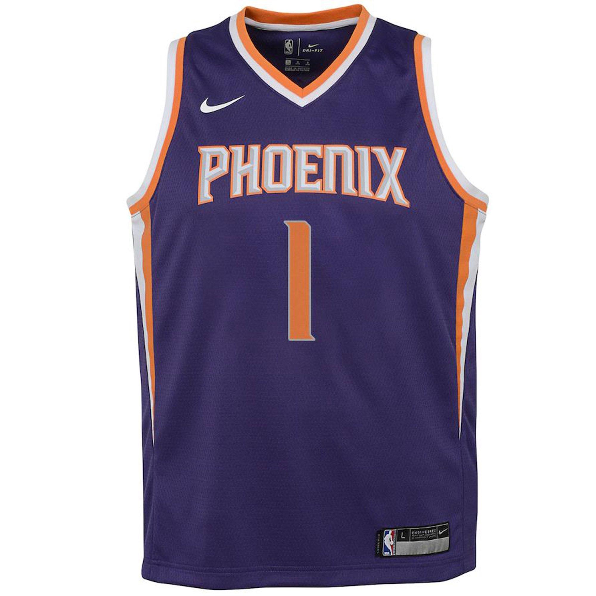 Nike Youth Phoenix Suns Devin Booker Icon Edition Swingman Jersey - Hibbett