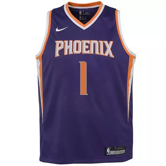 Nike Youth Phoenix Suns Devin Booker Icon Edition Swingman Jersey - Hibbett
