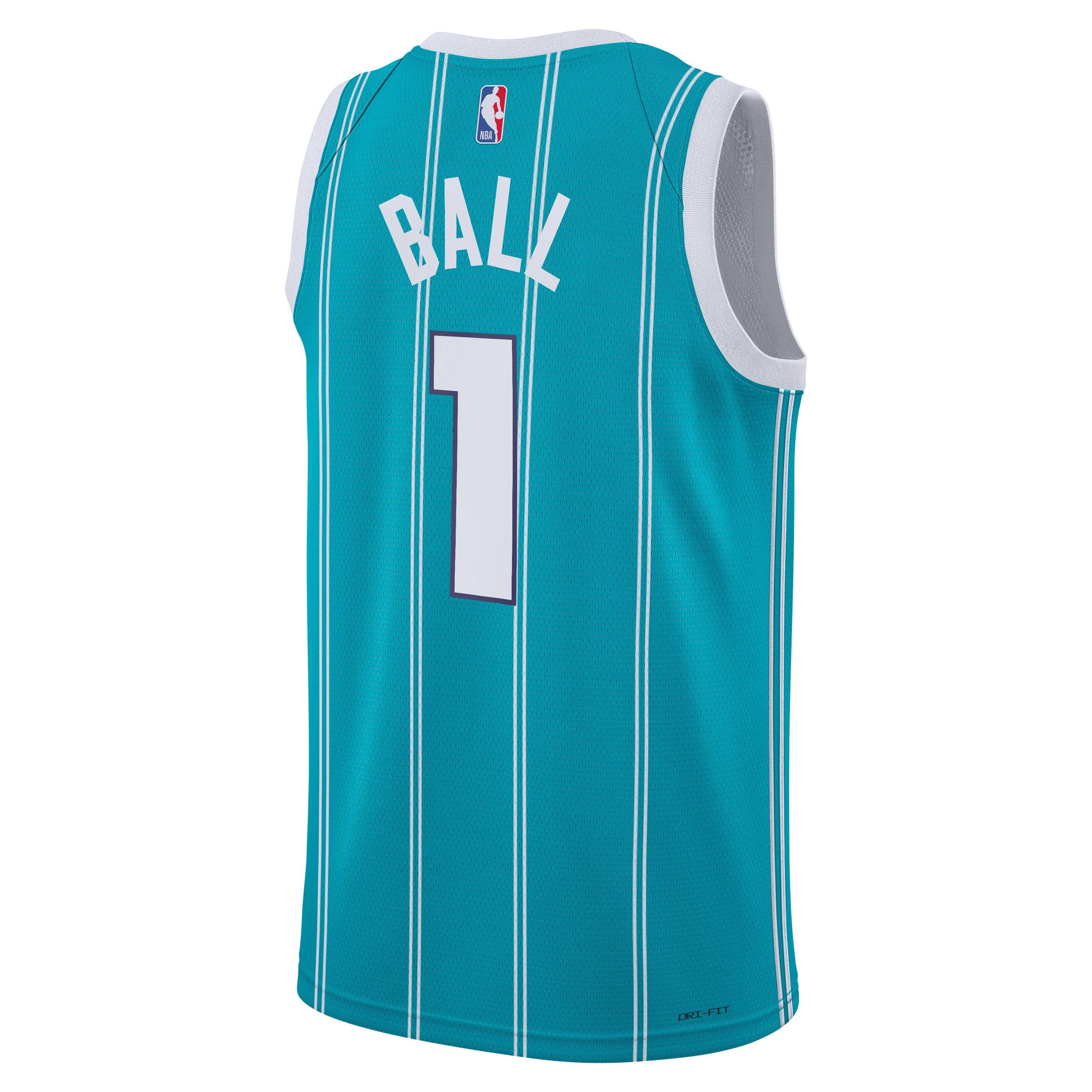 Jordan Charlotte Hornets LaMelo Ball #2 Swingman Jersey