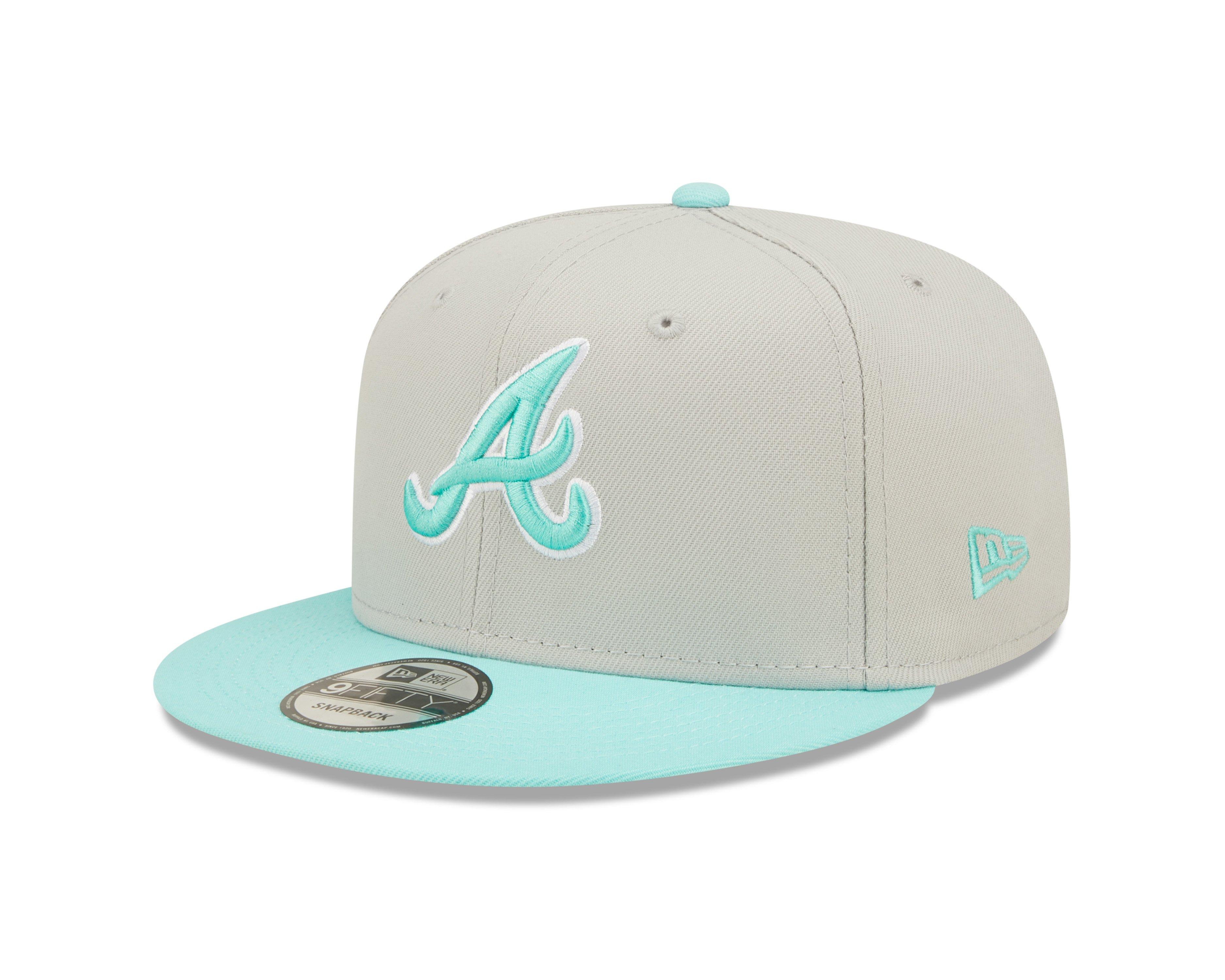 9Fifty Atlanta Braves Retro Title 2-Tone Snapback White/Navy - Grey UV –  Burdeens Chicago