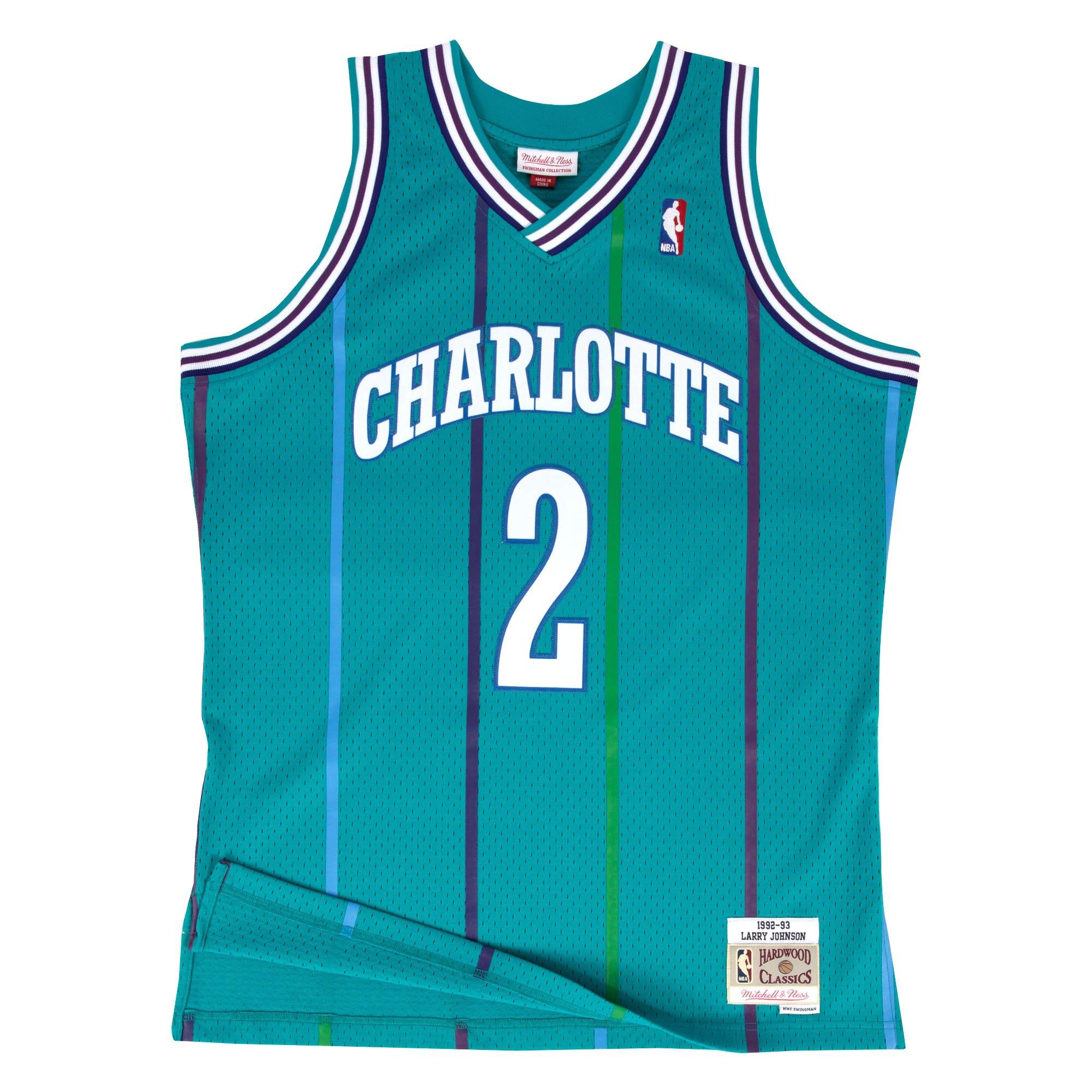 Rex Chapman Charlotte Hornets Hardwood Classics Throwback NBA Swingman –  Basketball Jersey World