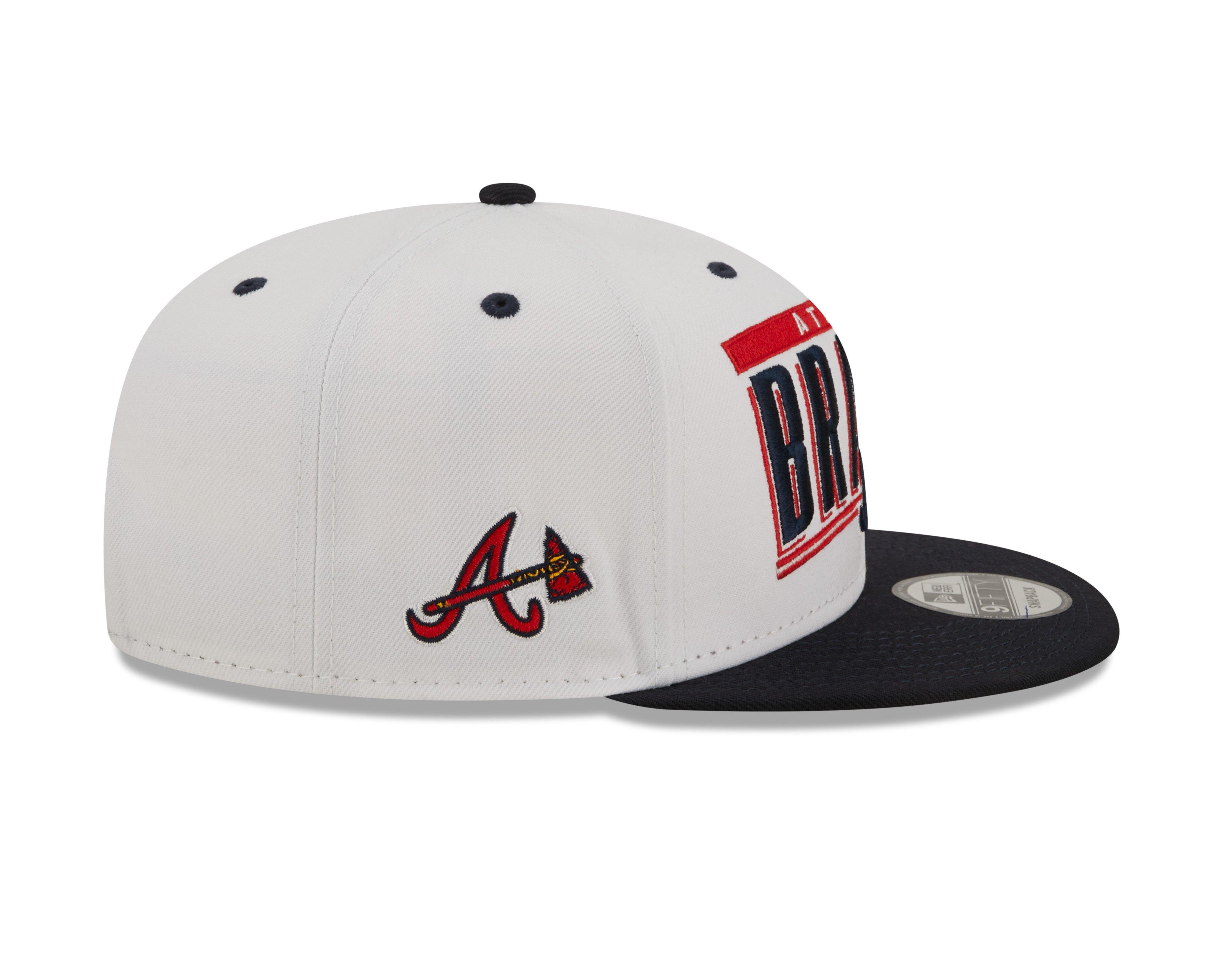 New Era Atlanta Braves 9FIFTY Retro Title Snapback Cap - Hibbett