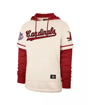 Nike Rewind Lefty (MLB St. Louis Cardinals) Men's Pullover Hoodie.
