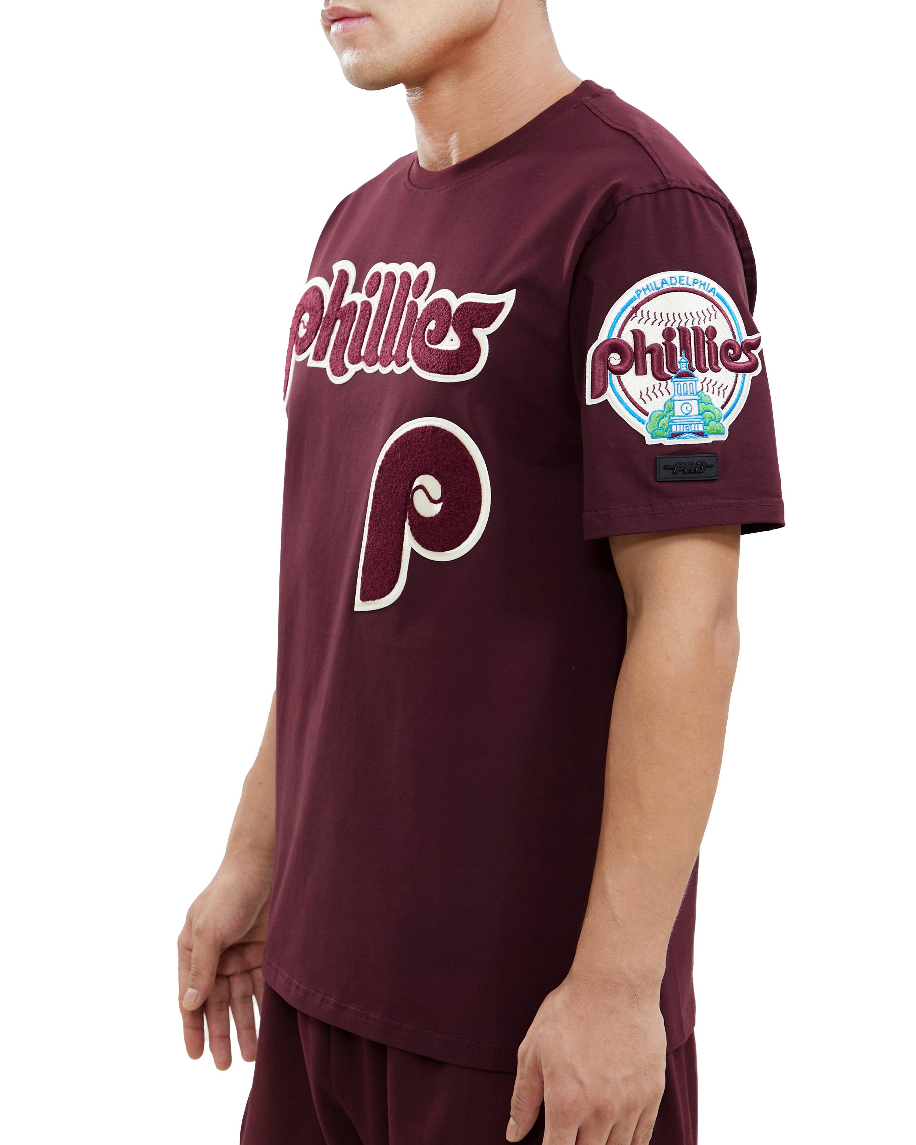 Pro Standard Men's Philadelphia Phillies Cooperstown Patch T-Shirt