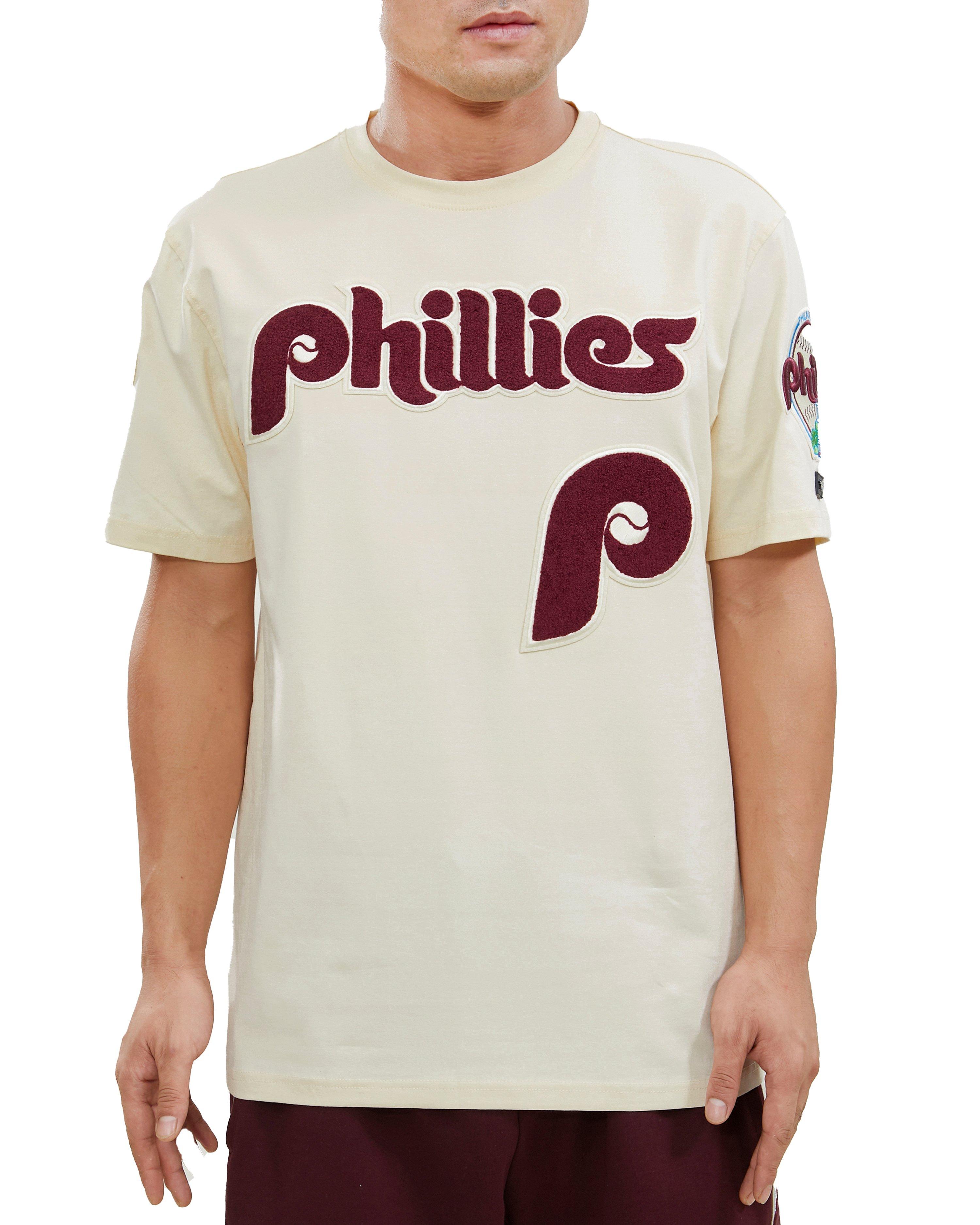 Philadelphia Phillies Maroon Cooperstown Team Jersey