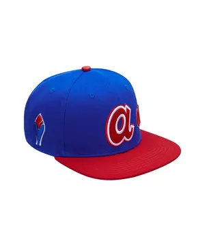 Atlanta Braves Nike Cooperstown Collection Pro Snapback Hat - Royal