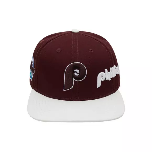 Pro Standard Philadelphia Phillies Cooperstown Patch Snapback Hat - Hibbett