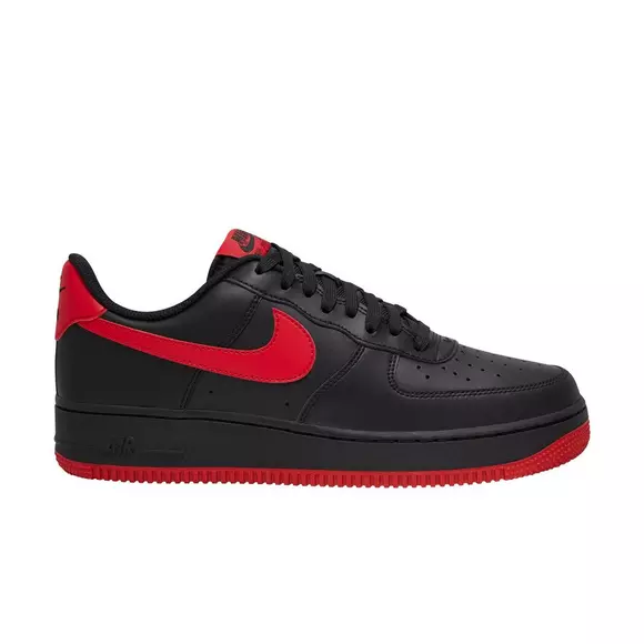 Nike Air Force 1 ~ High Red Black White DN4168-991 Leather Sneakers  Men's Size 6