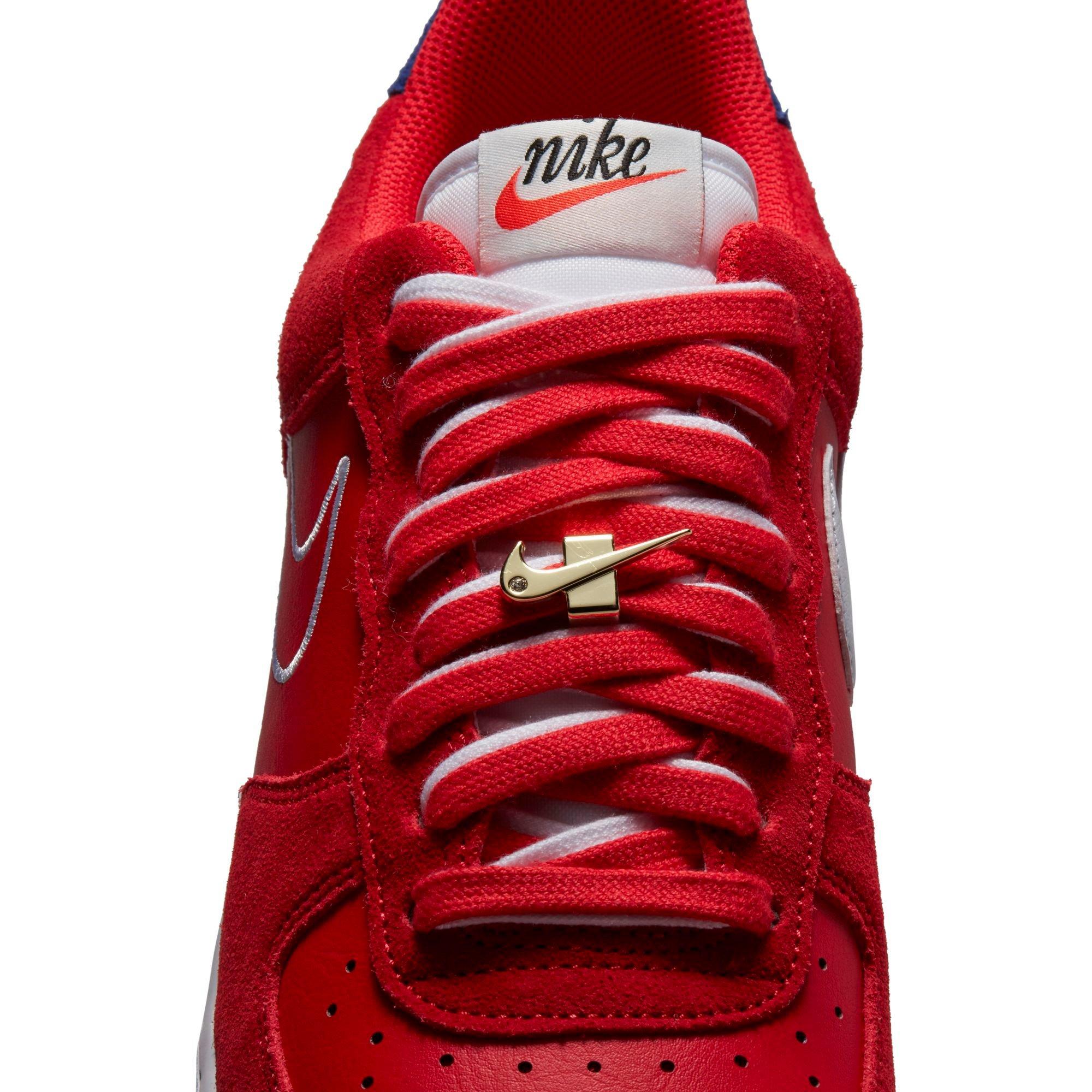 Nike Air Force 1 '07 Low LV8 Americana White/University Red/Deep Royal  Men's Shoe