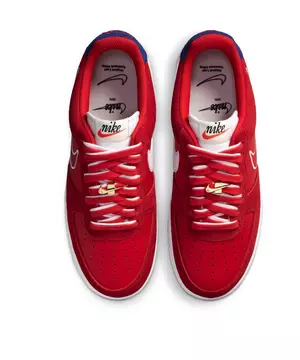 Nike Air Force 1 '07 LV8 University Red/White-Deep Royal Blue