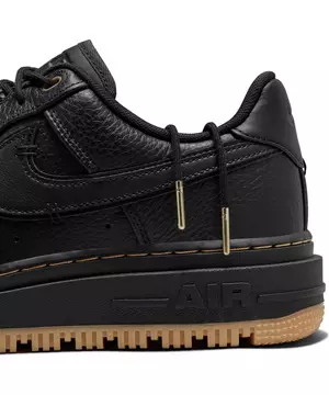 Nike Air Force 1 Luxe Black / Buck Tan / Gum Yellow Low Top Sneakers -  Sneak in Peace