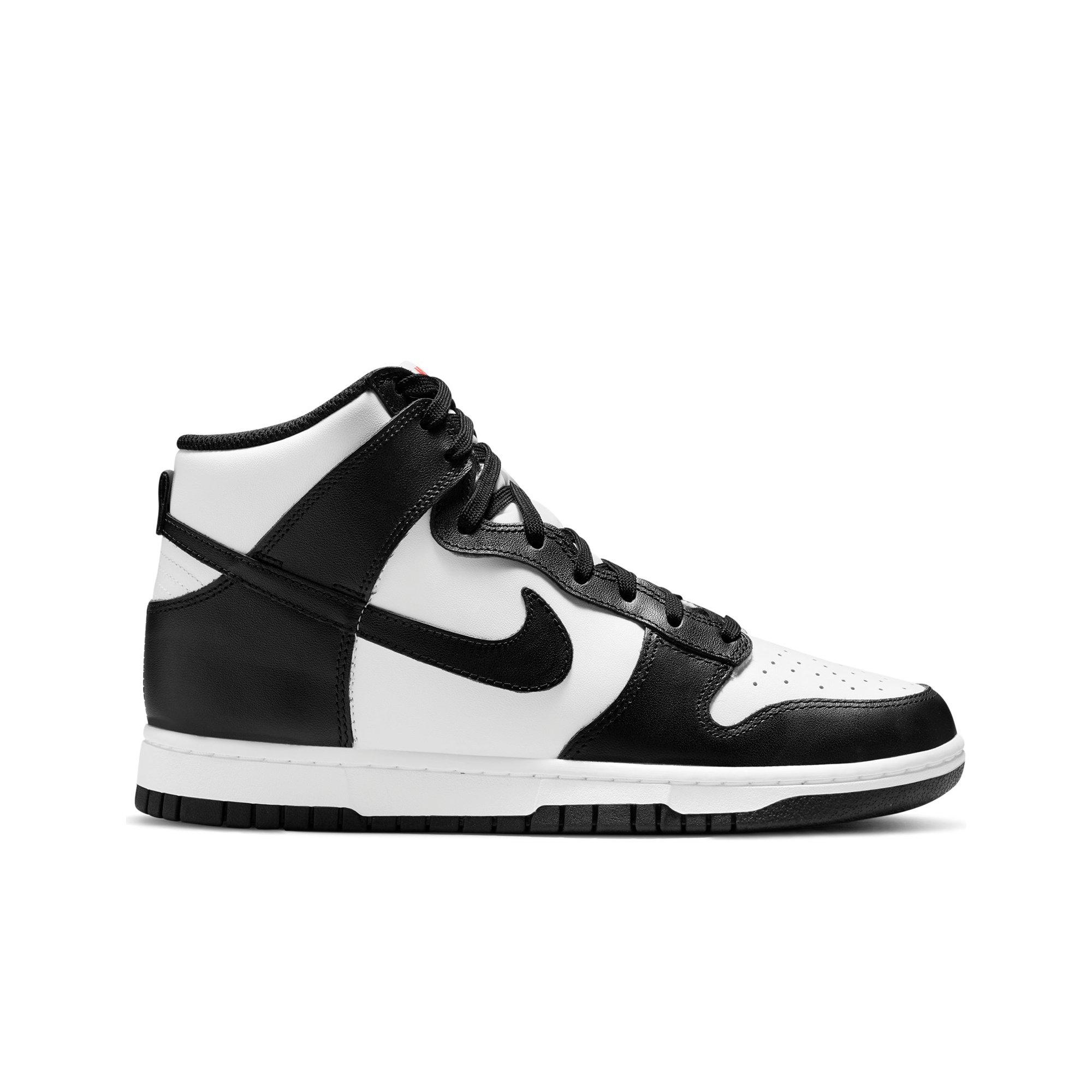 Nike Dunk High White/Black/University Red Women's Shoe