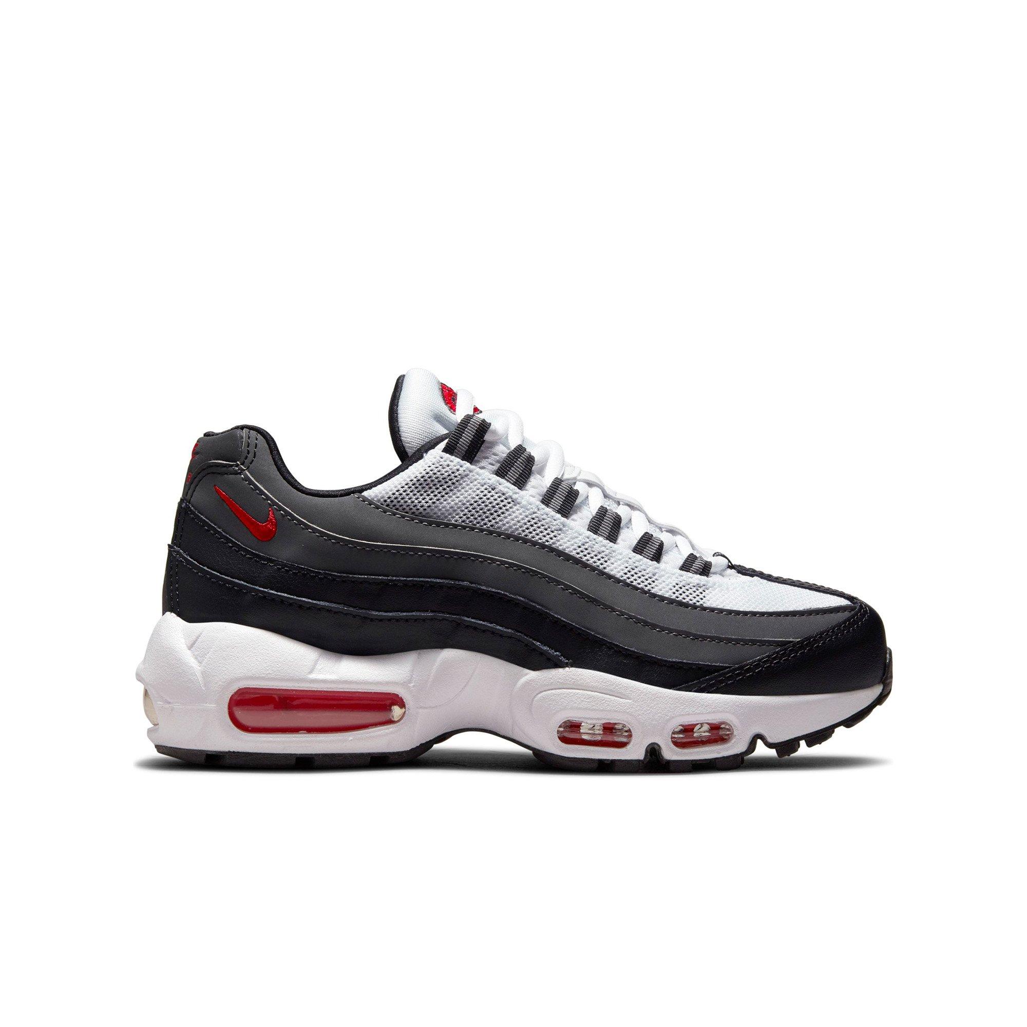 nike air max 95 red black and white