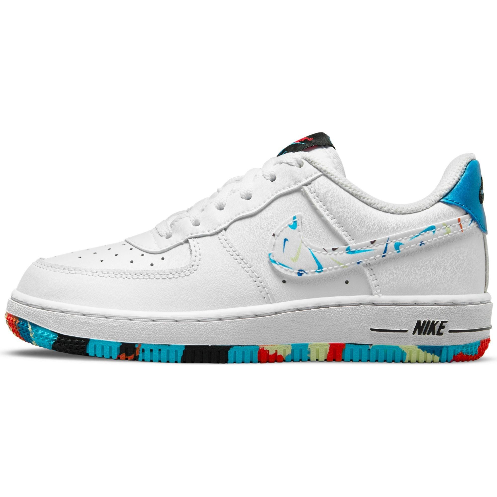 Nike Air Force 1 LV8 1 Swooshfetti Grade School Kids' Shoe - Hibbett