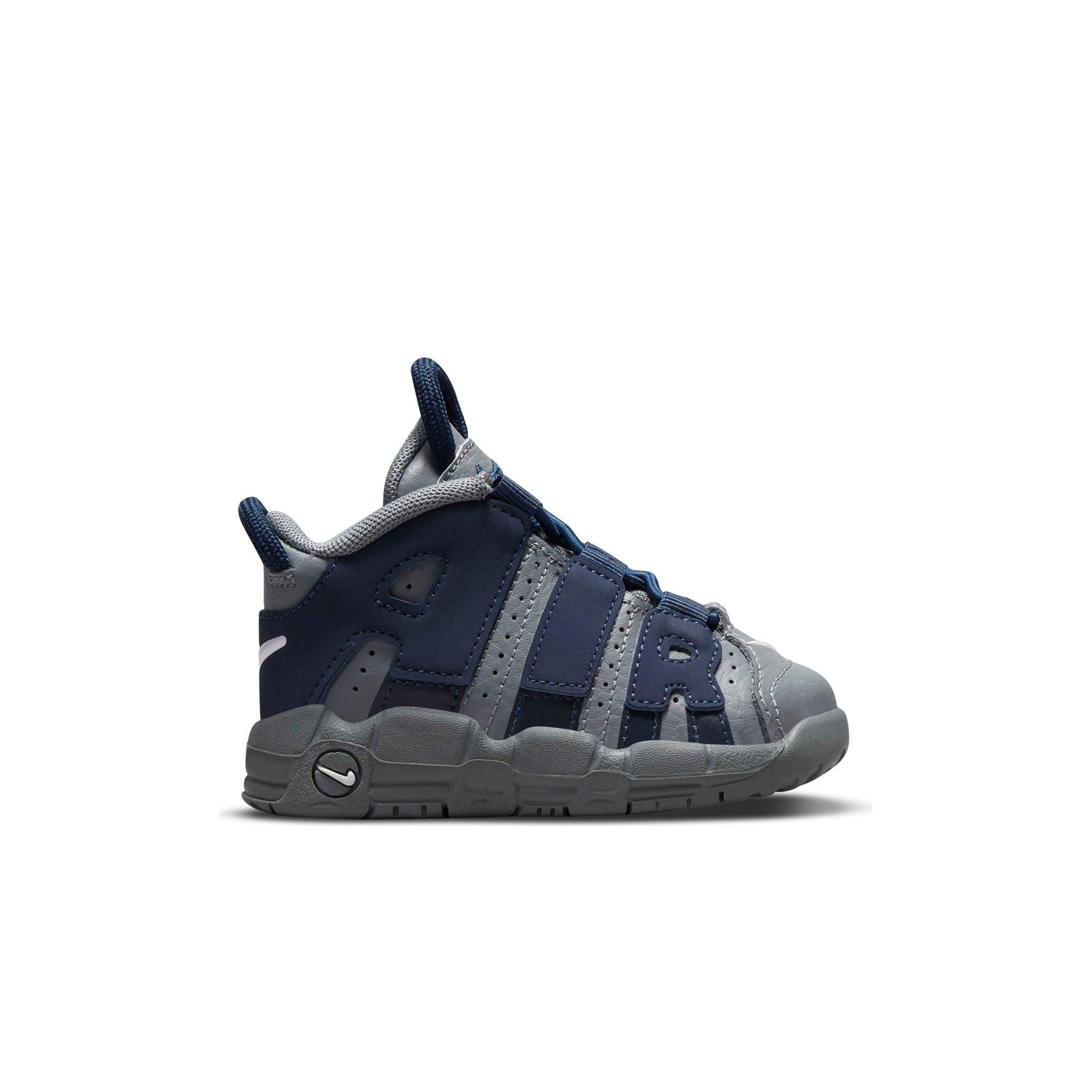 Nike Air More Uptempo (TD), COOL GREY/MIDNIGHT NAVY-WHITE – OZNICO