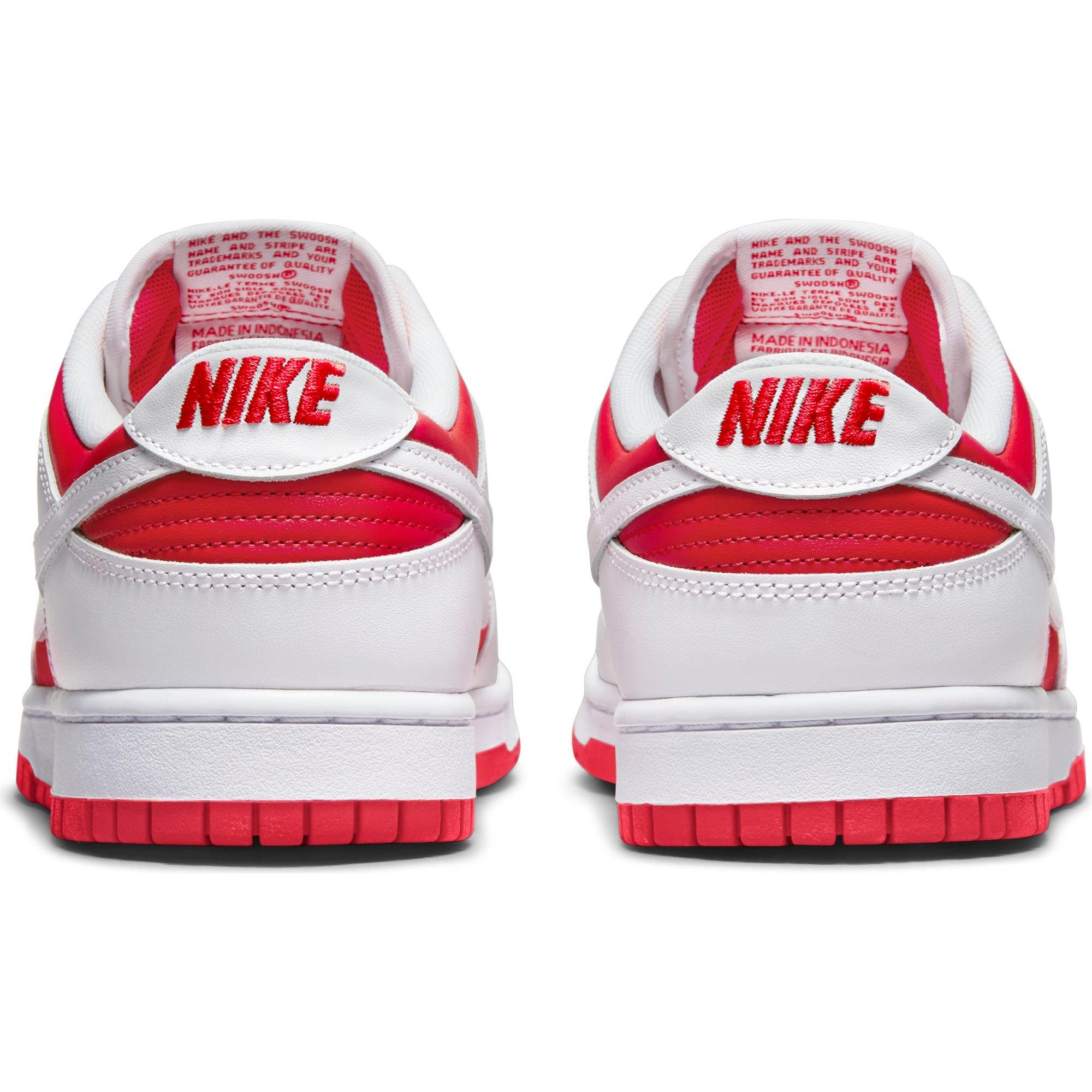 Nike Dunk Low Retro Men's "University Red/White/Tonal Orange" Shoe