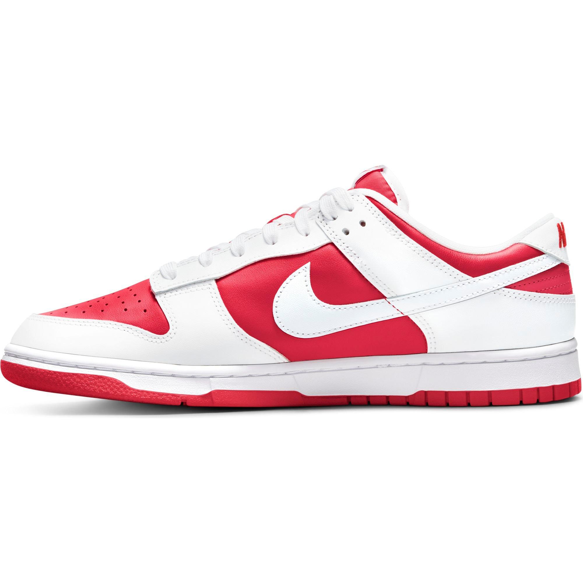 Nike Dunk Low Retro Men's "University Red/White/Tonal Orange" Shoe