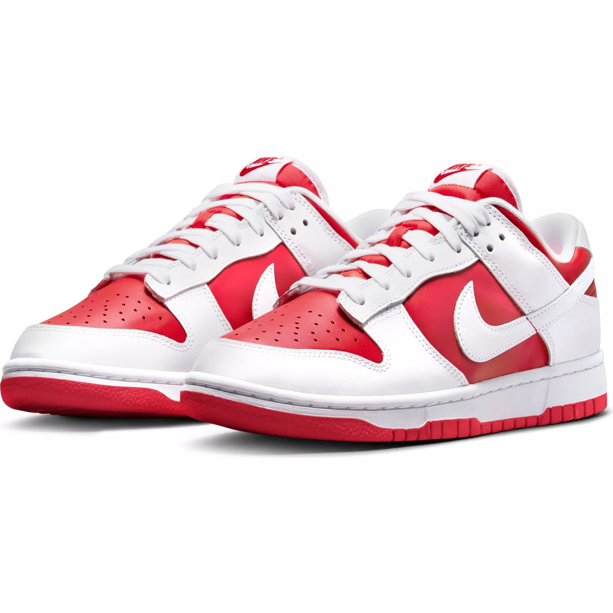 Nike Dunk Low Retro "University Red/White/Tonal Orange" Men's Shoe - RED/WHITE