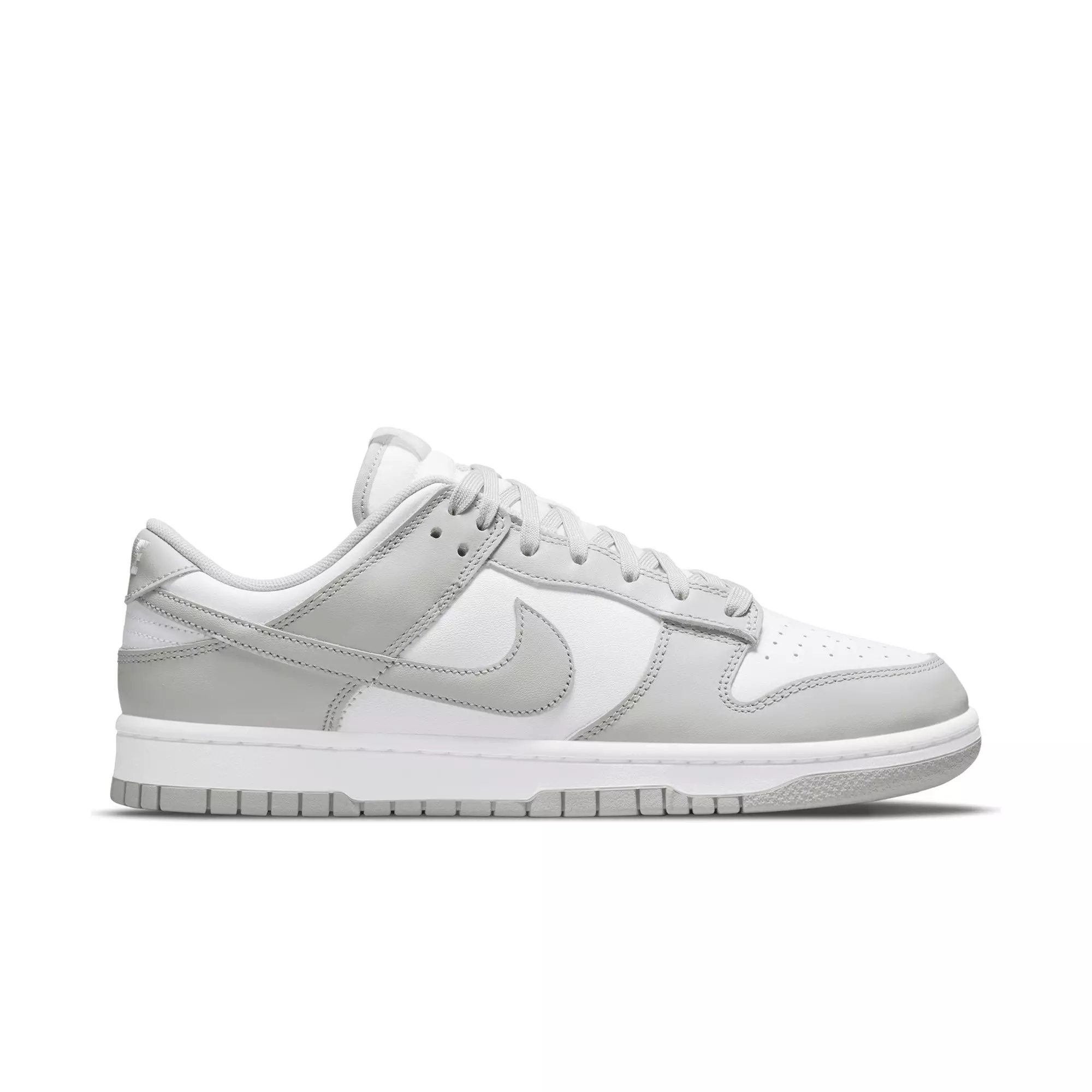 Nike Dunk Low Retro "White/Grey Fog" Men's Shoe - WHITE/GREY