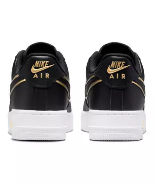 Nike Air Force 1 '07 LV8 Black/Metallic Gold/White Men's Shoe