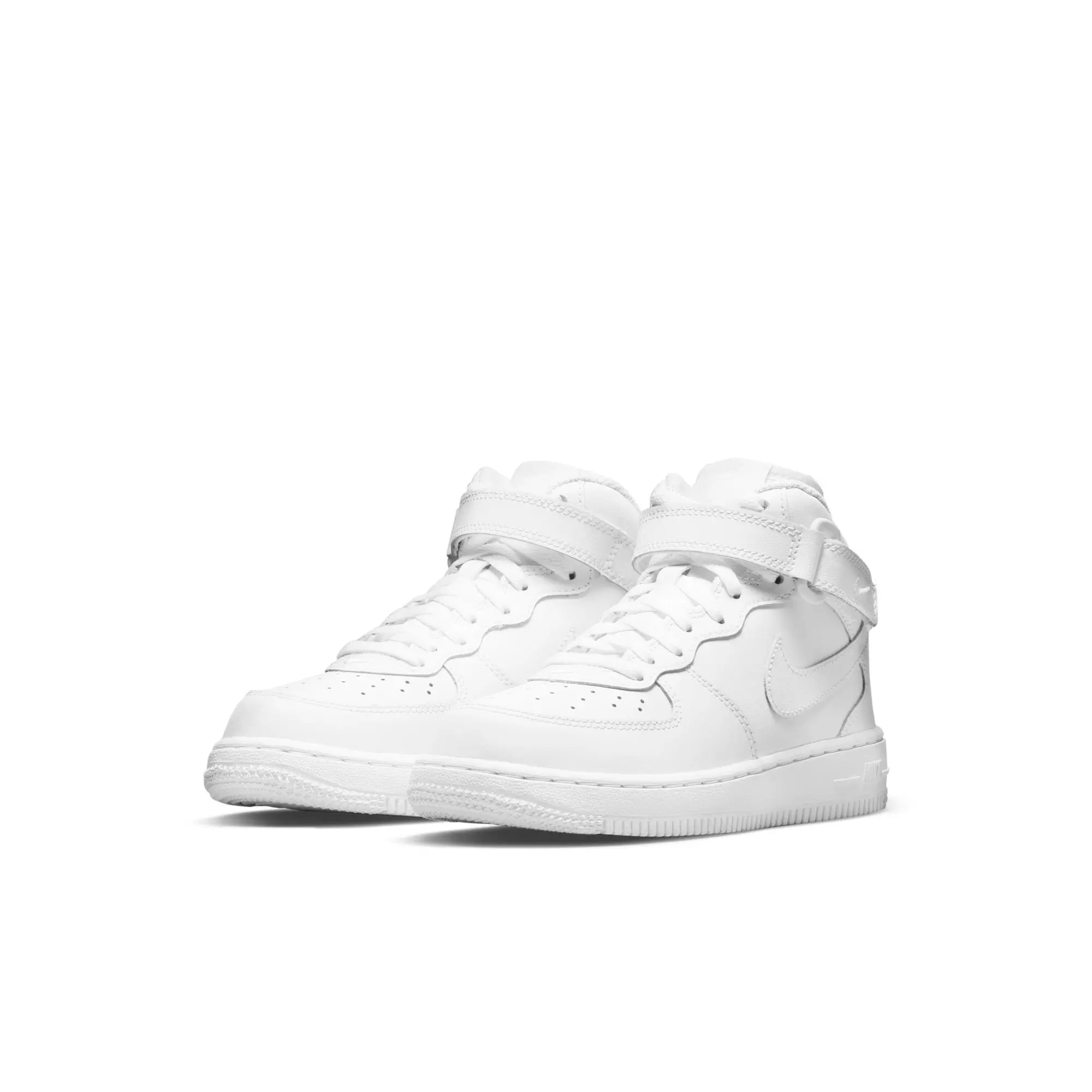 Nike Air Force 1 Mid LE "White" Preschool Kids' Shoe - WHITE