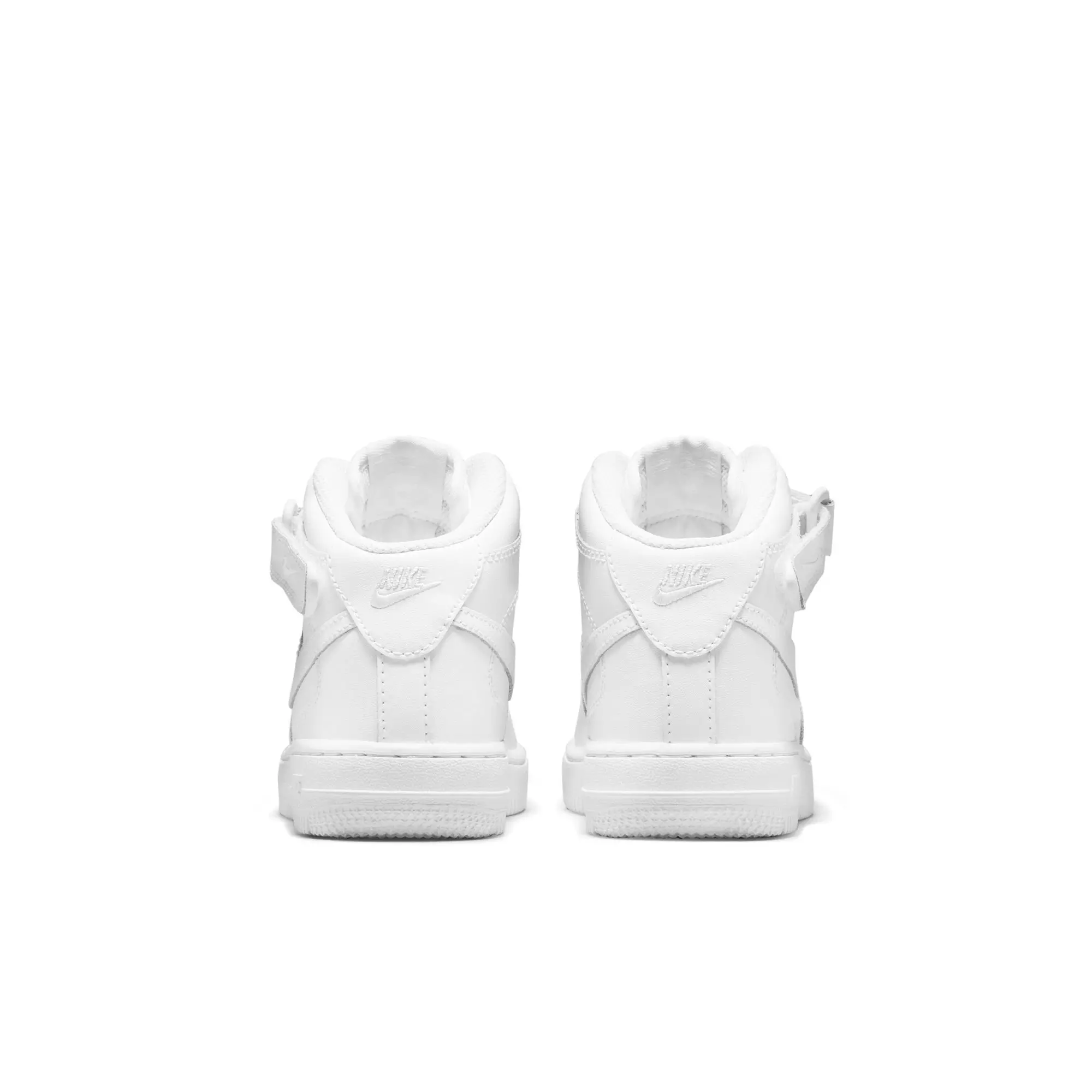 Nike Air Force 1 Mid LE "White" Preschool Kids' Shoe - WHITE
